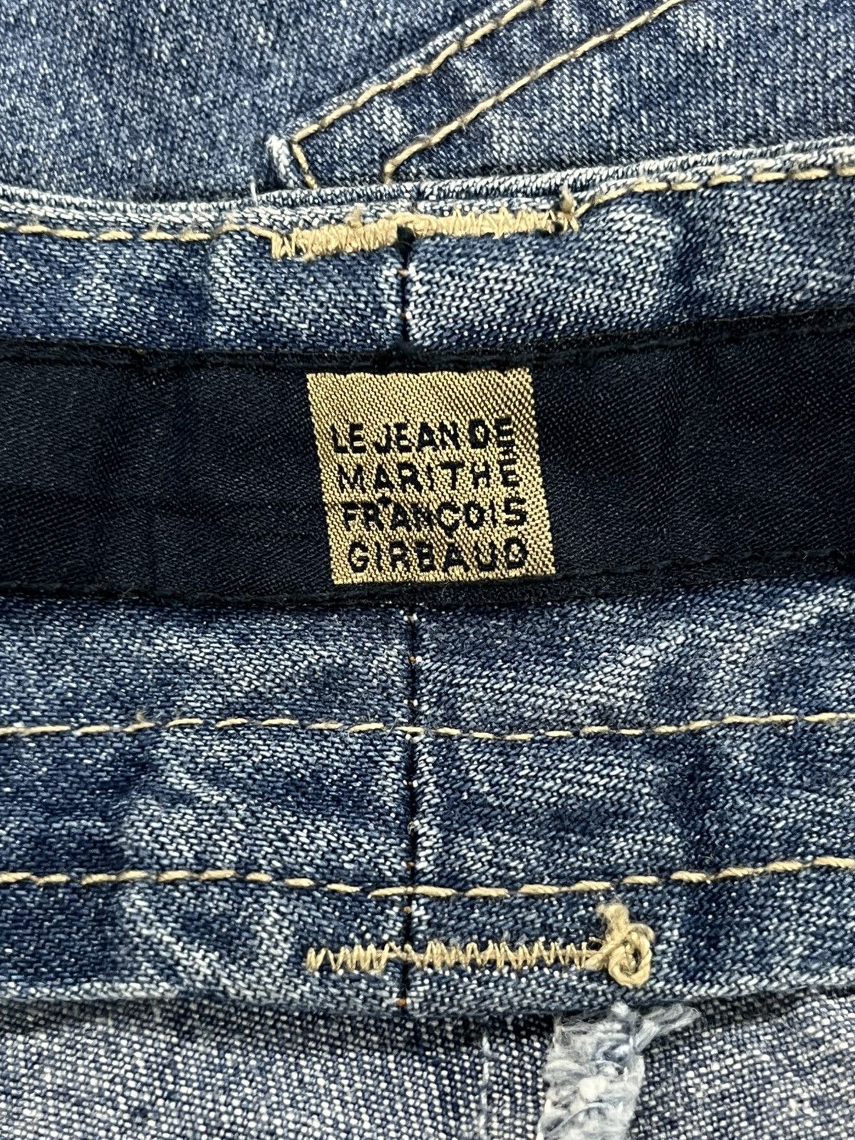 Marithe + Francois Girbaud Vintage Marithé François Girbaud Denim Cargo Shorts Size US 34 / EU 50 - 12 Thumbnail