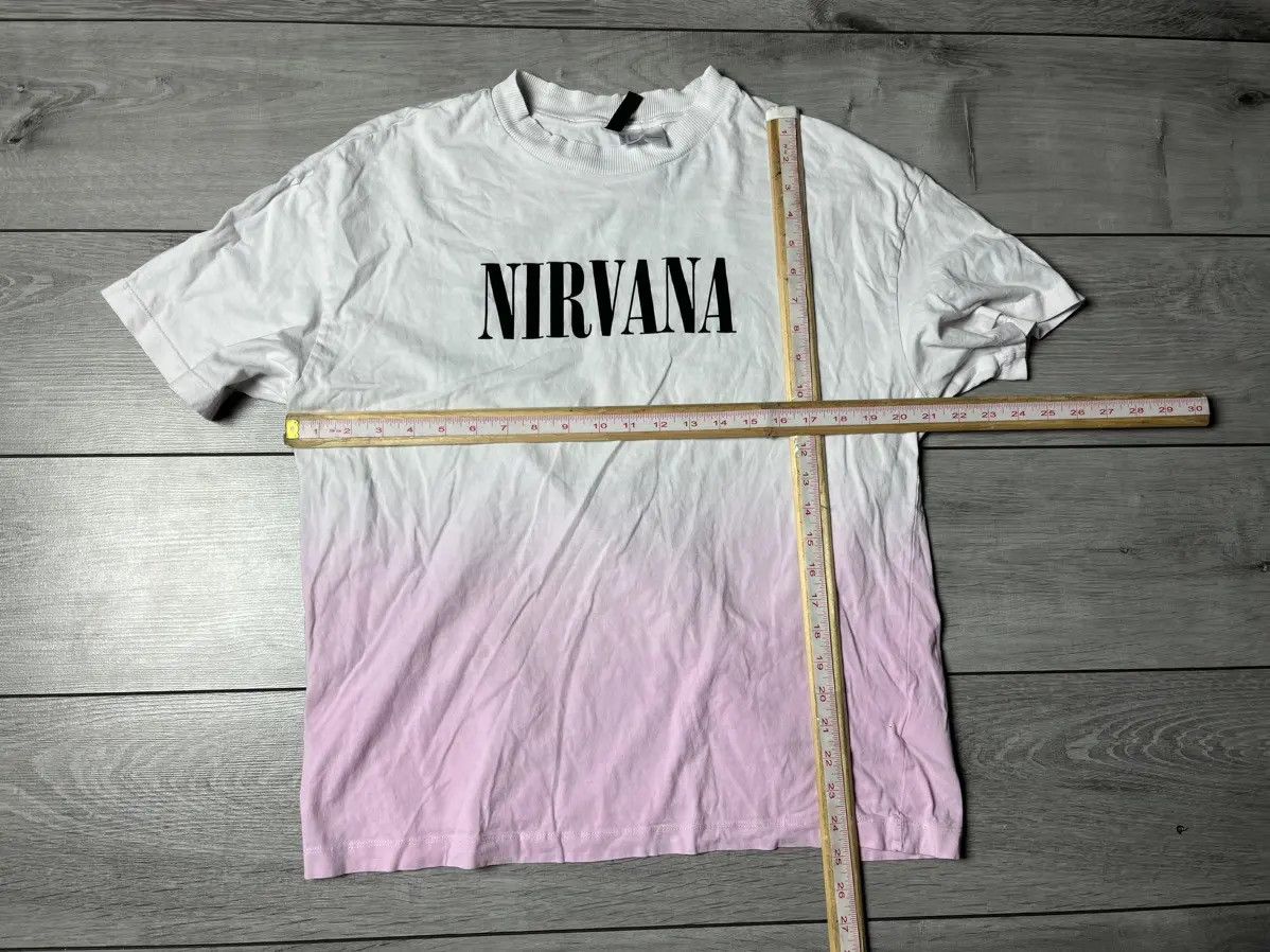 Band Tees Nirvana Tshirt reverse logo size Medium Size US M / EU 48-50 / 2 - 6 Thumbnail