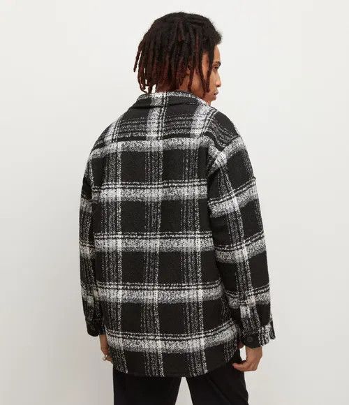 Allsaints ALLSAINTS Hibara Plaid Jacket Medium $319 Size US M / EU 48-50 / 2 - 3 Thumbnail