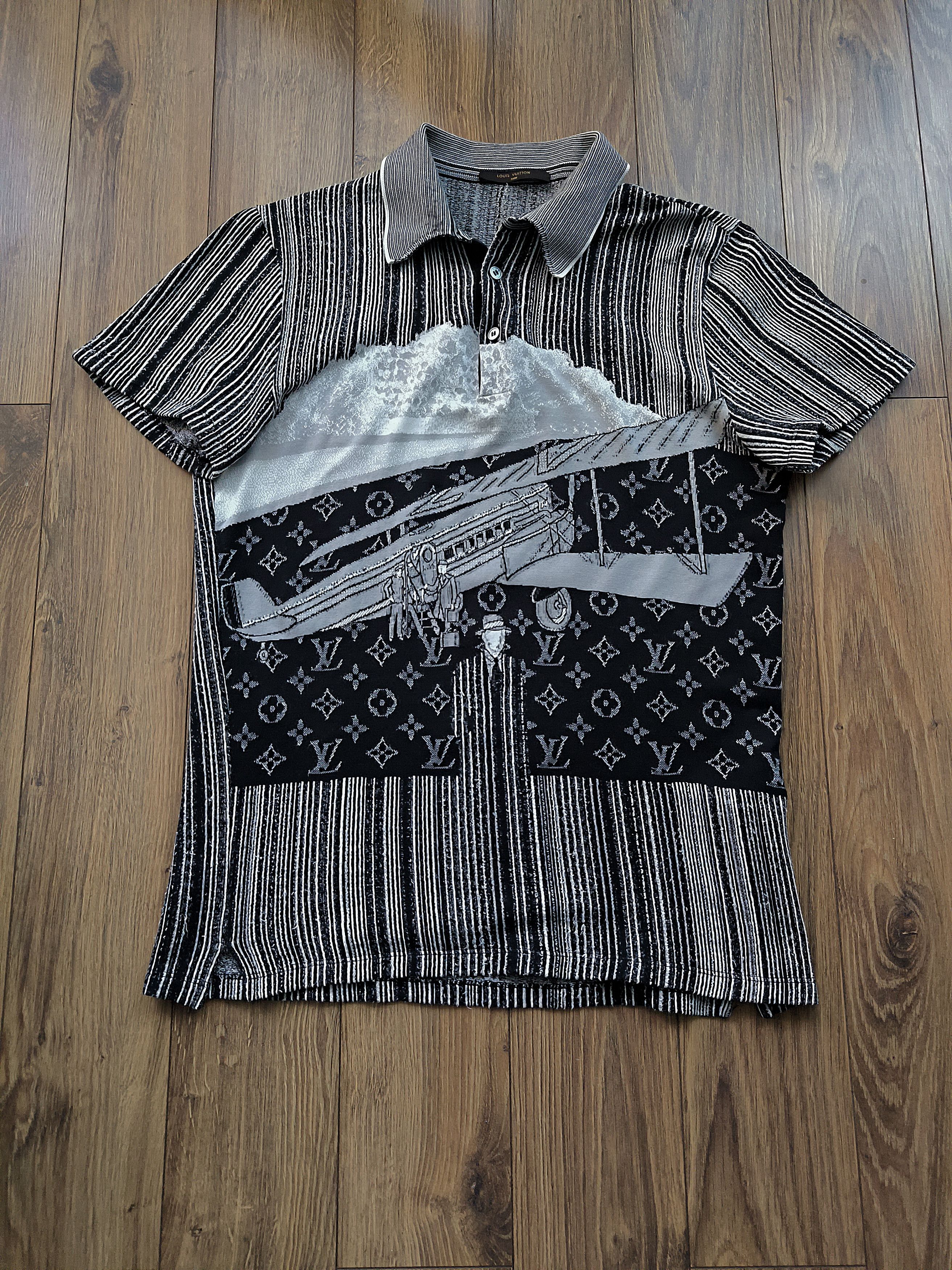 LV Nouvel Horizon Polo Shirt S very good condition