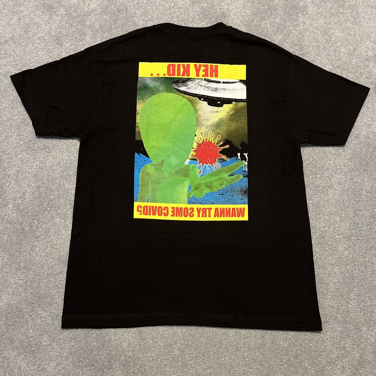 Other Sam Hyde Cash Star Hey Kid Wanna Try Some Covid Logo T Shirt Size US L / EU 52-54 / 3 - 2 Thumbnail
