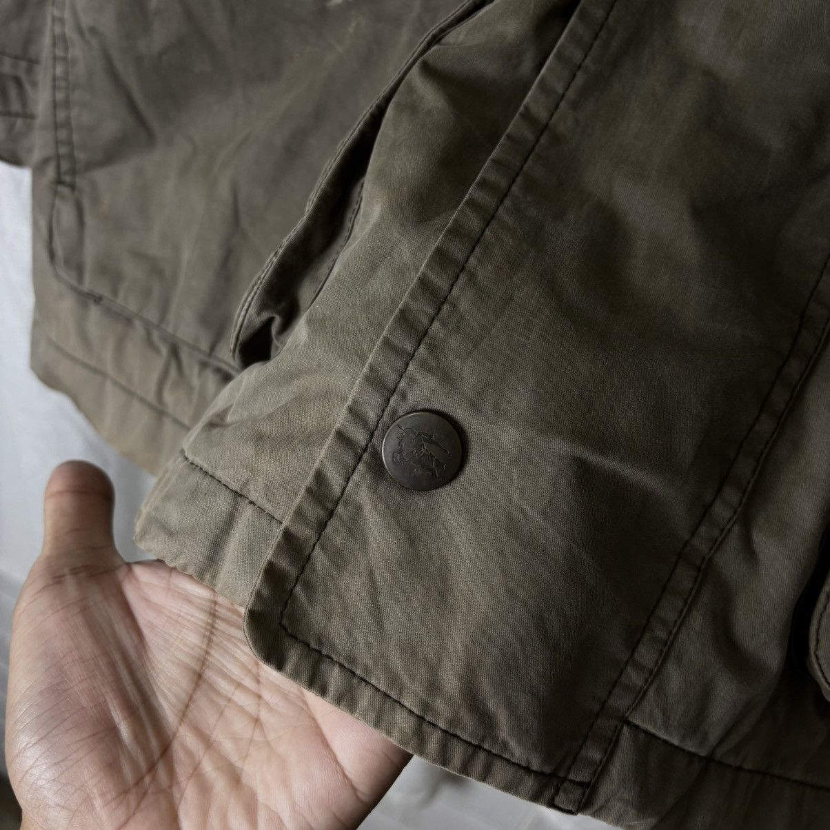 Burberry × Vintage VINTAGE BURBERRY JACKET Size US XL / EU 56 / 4 - 3 Thumbnail