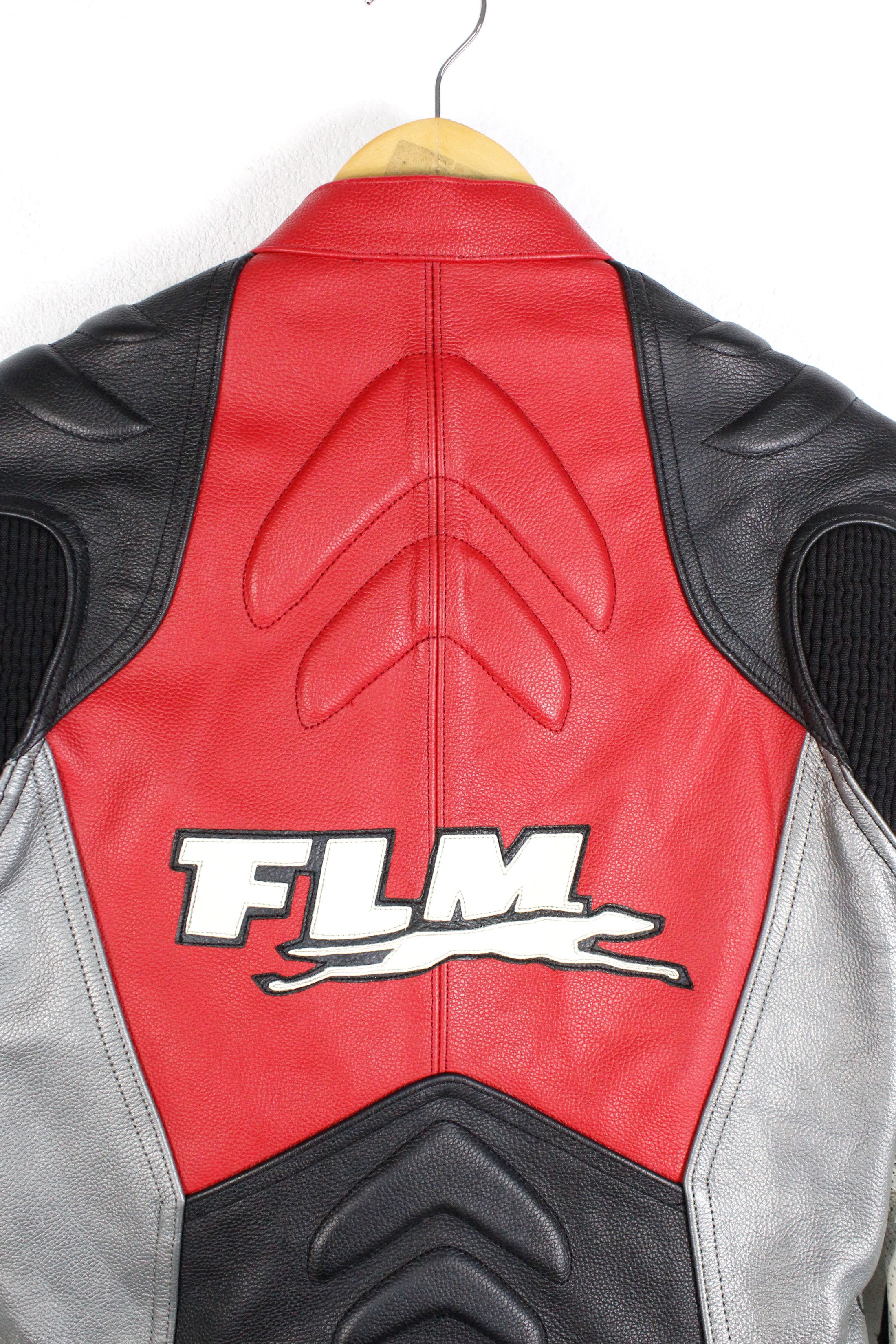 Other FLM POLO Nexo Racing Motocycle Bike Leather Jacket Size S / US 4 / IT 40 - 10 Thumbnail