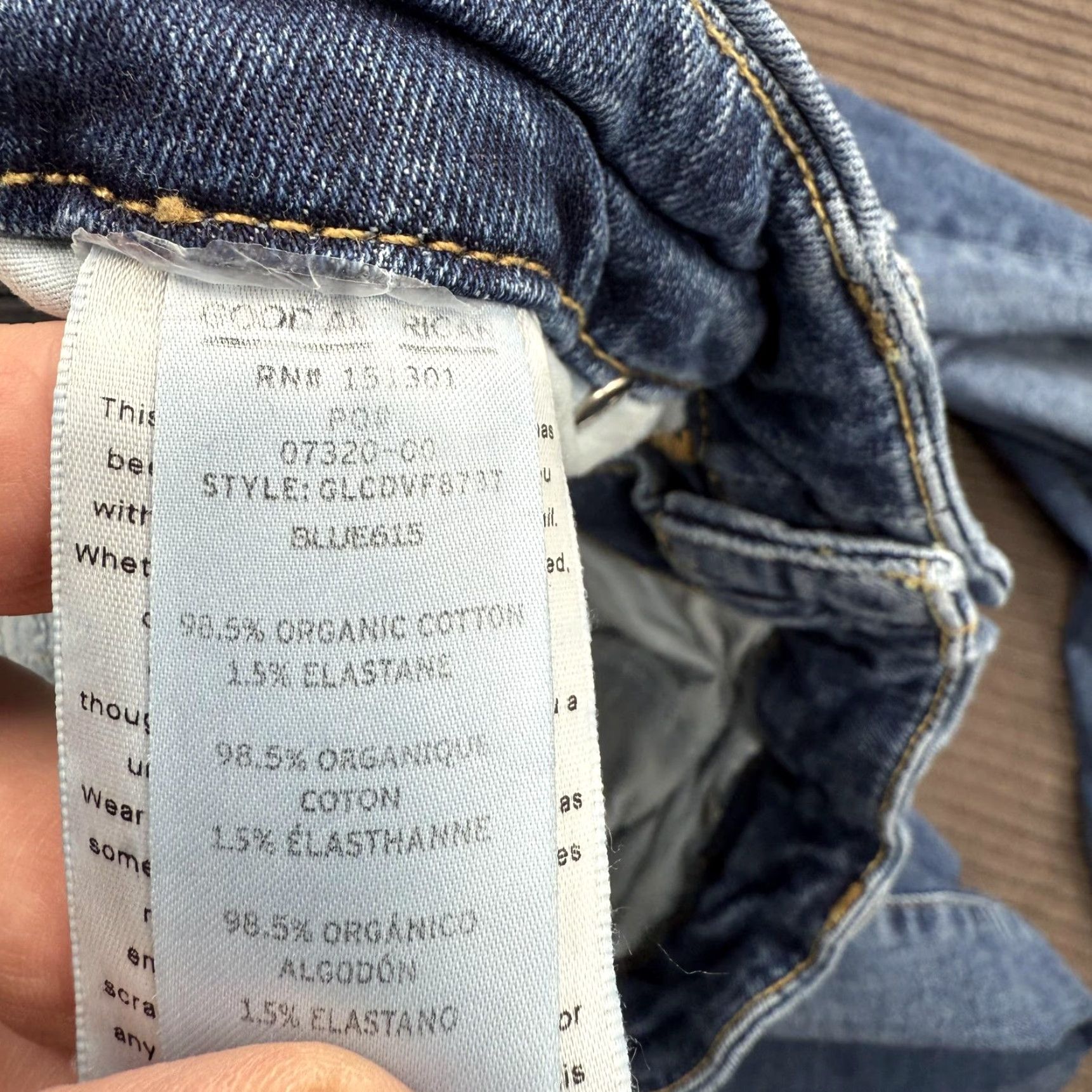 Good American Good American Jeans Womens 15 Medium Wash Stretch Slim Denim Pants Size 36" / US 14 / IT 50 - 4 Thumbnail