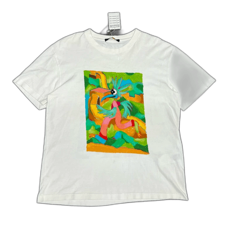 Louis Vuitton Louis Vuitton Cartoon Graffiti Short Sleeve Shirt-2506 Size US M / EU 48-50 / 2 - 1 Thumbnail