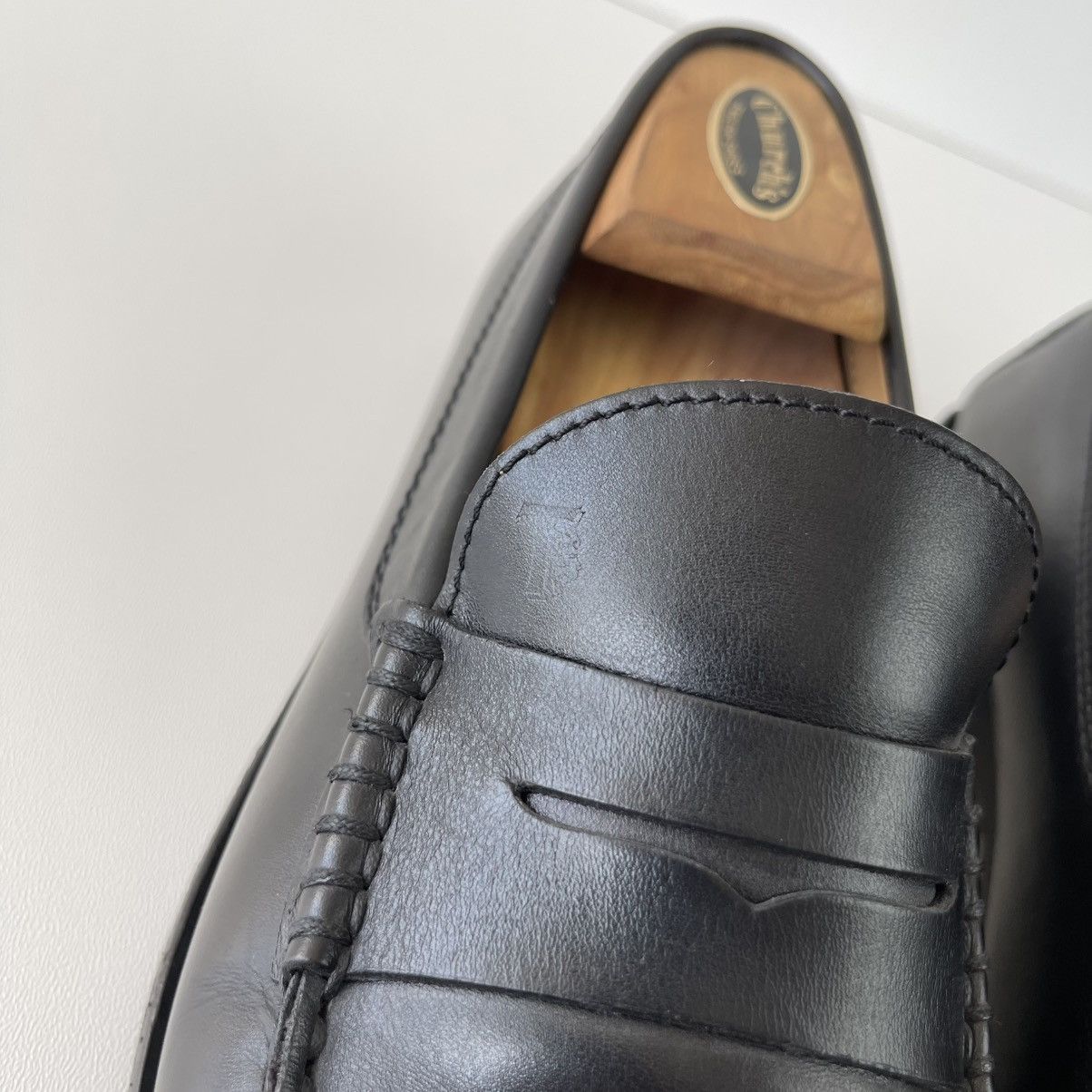 Tod's Tod’s Vintage Leather Penny Loafers Black Made in Italy Size US 9 / EU 42 - 8 Thumbnail
