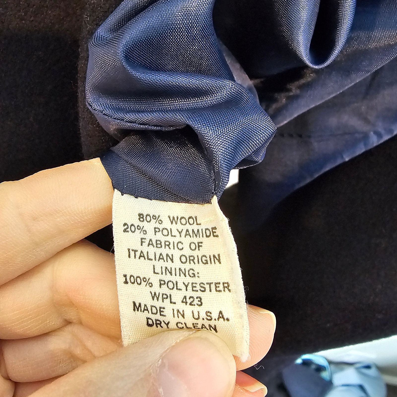 Neiman Marcus Vintage Neiman Marcus Womens Wool Blazer Dark Academia 10 Size L / US 10 / IT 46 - 9 Thumbnail