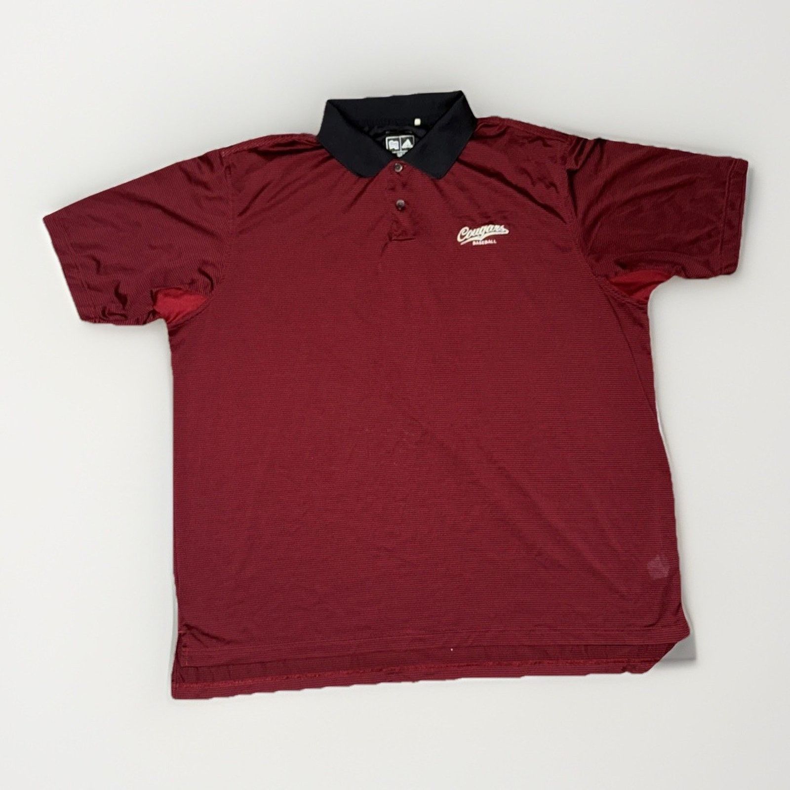 Adidas Adidas Climacool Cougar Basketball Polo Shirt Red 2XL 28x28 Size US XXL / EU 58 / 5 - 1 Thumbnail