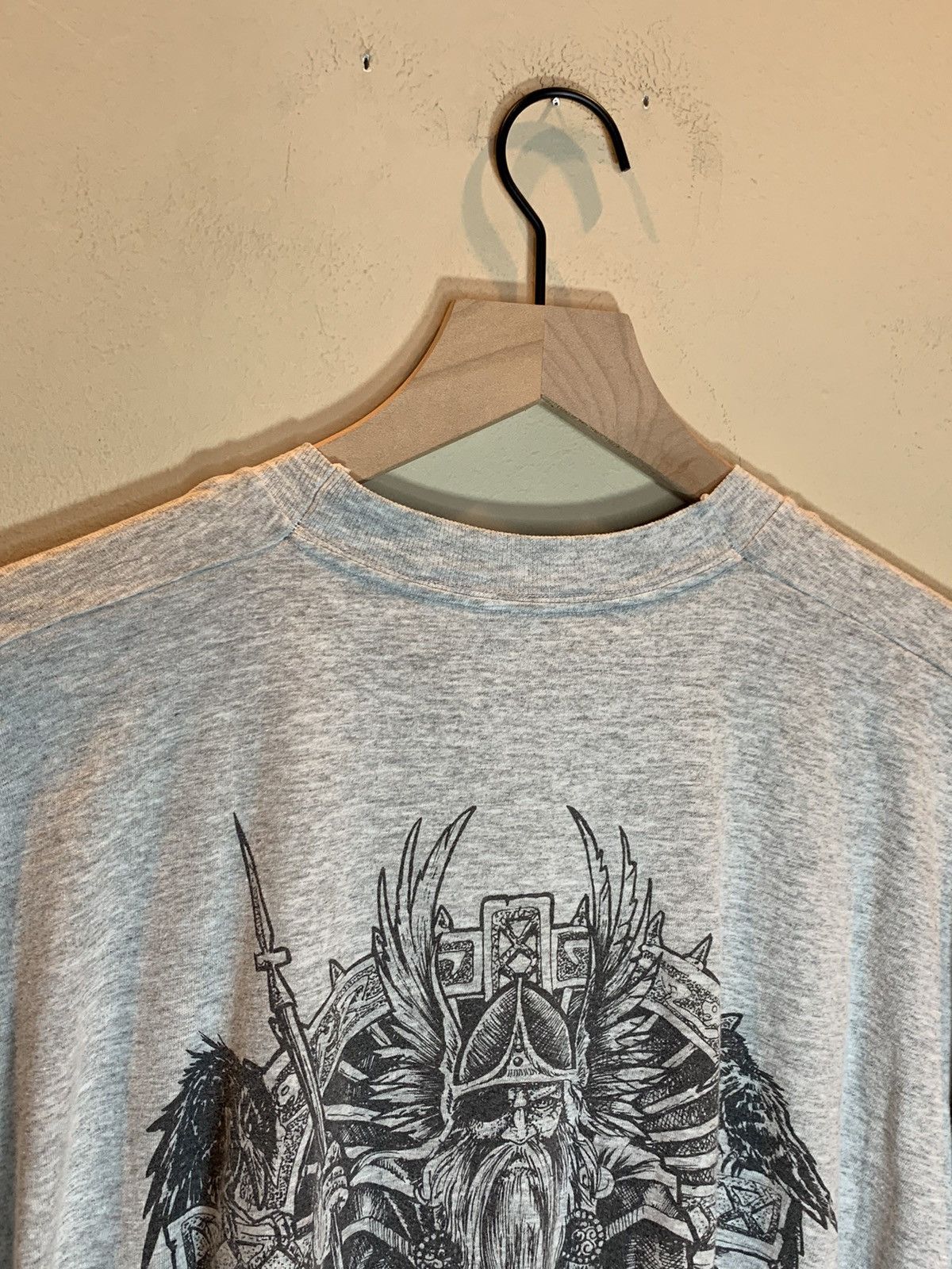 Vintage RARE* Vintage 70’s Odin Norse Viking Art Single Stitch Shirt Size US L / EU 52-54 / 3 - 9 Thumbnail