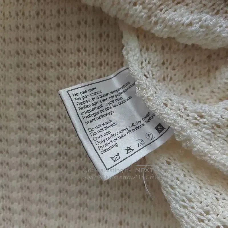 Chanel Chanel Long Sleeve Knitted Cardigan in Dark Blue . Size L / US 10 / IT 46 - 7 Thumbnail