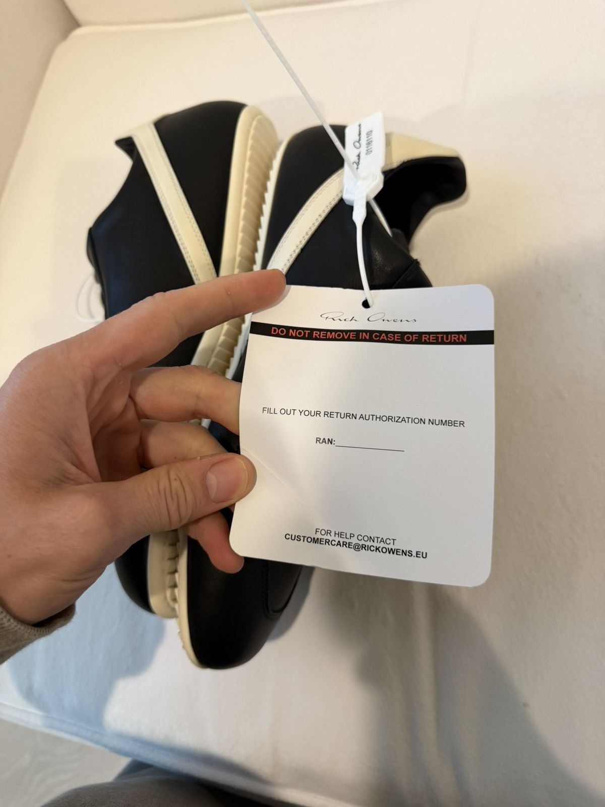 Rick Owens Rick Owens Minimal Trainers Sz 43 Size US 10 / EU 43 - 4 Thumbnail