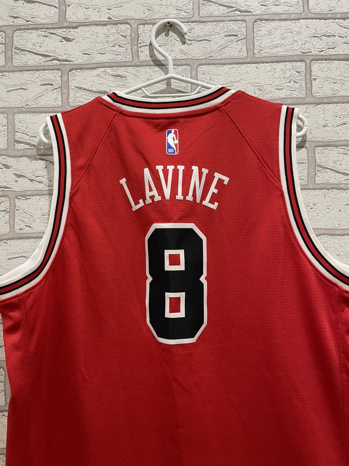NBA × Vintage Nike Chicago Bulls Zachary Lavine #8 NBA Bascetball jersey Size US XL / EU 56 / 4 - 10 Thumbnail