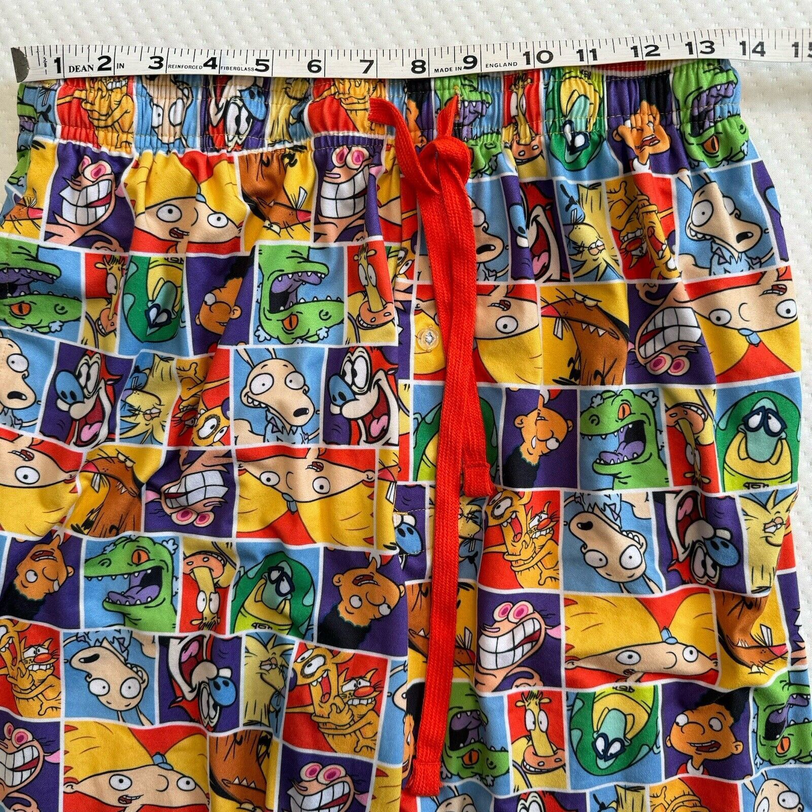Nickelodeon Nickelodeon Nicktoons L All Over Print Pajama Pants Lounge Size US 29 - 9 Thumbnail