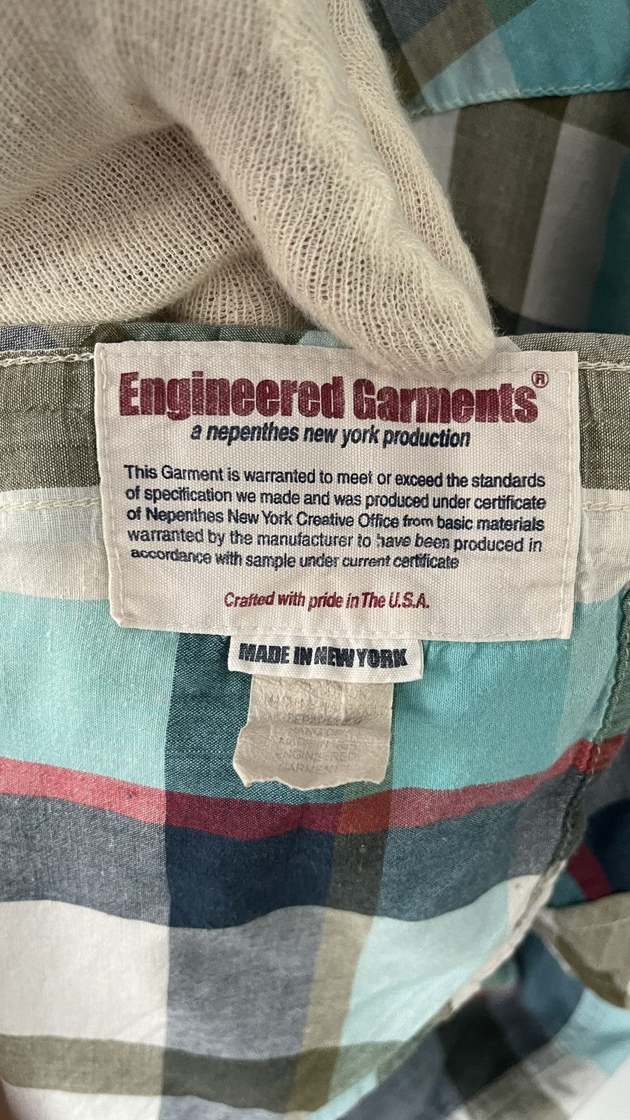 Engineered Garments Engineered Garments New York Shirt Size US L / EU 52-54 / 3 - 4 Thumbnail