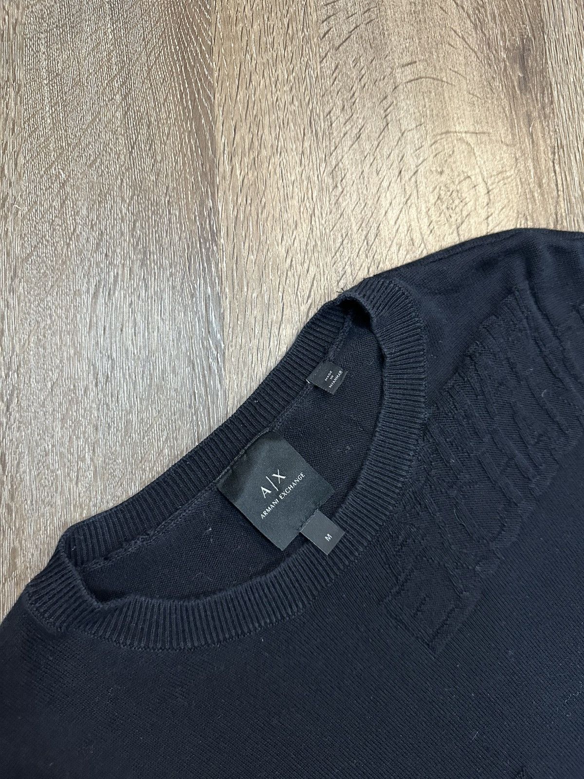Armani Exchange Armani Exchange Light Sweater Many Logo Size US M / EU 48-50 / 2 - 5 Thumbnail