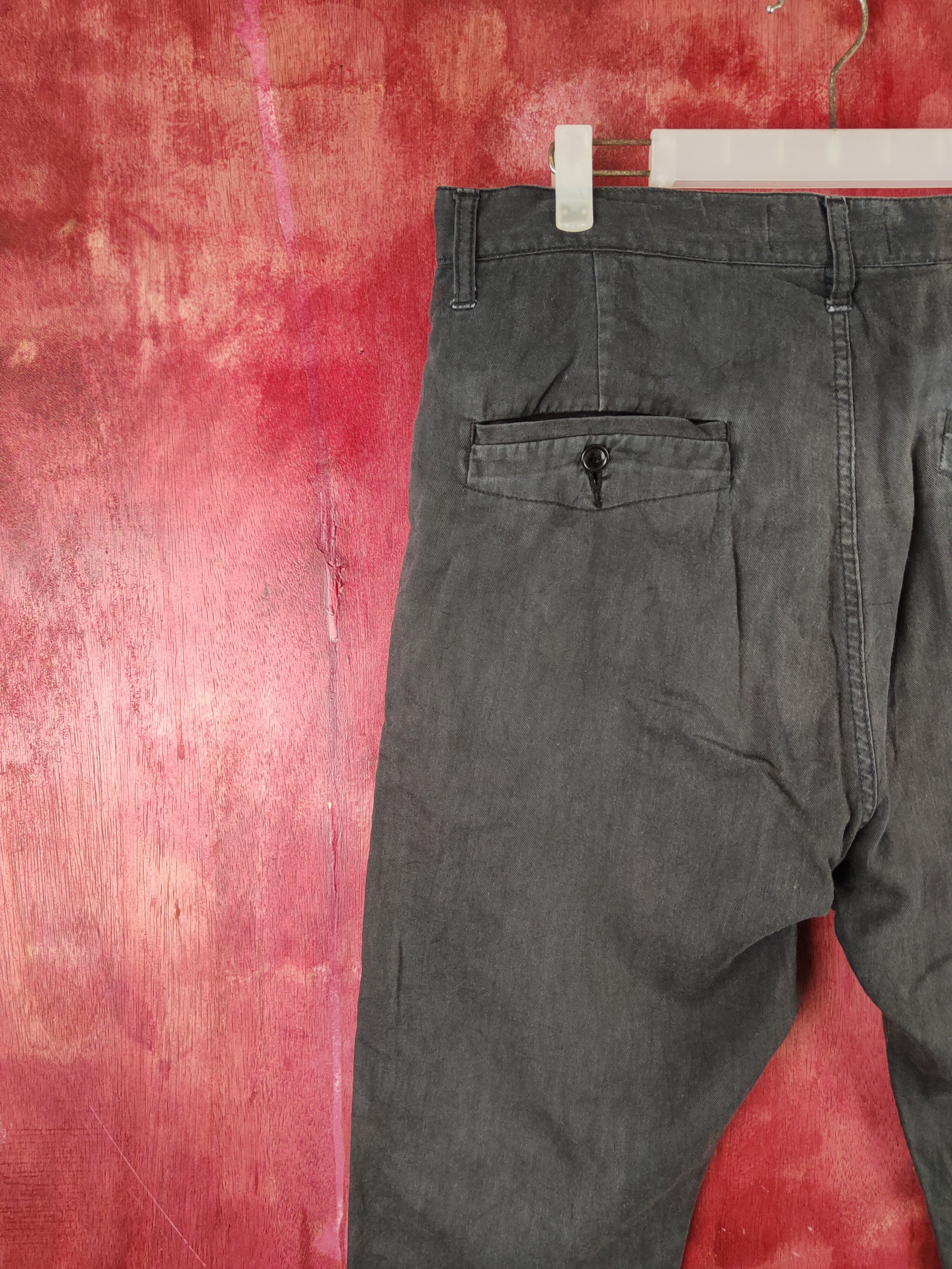 CABANE de ZUCCa DL Cabane de Zucca Faded Multipocket Casual Pants #S1758 Size US 33 - 8 Thumbnail