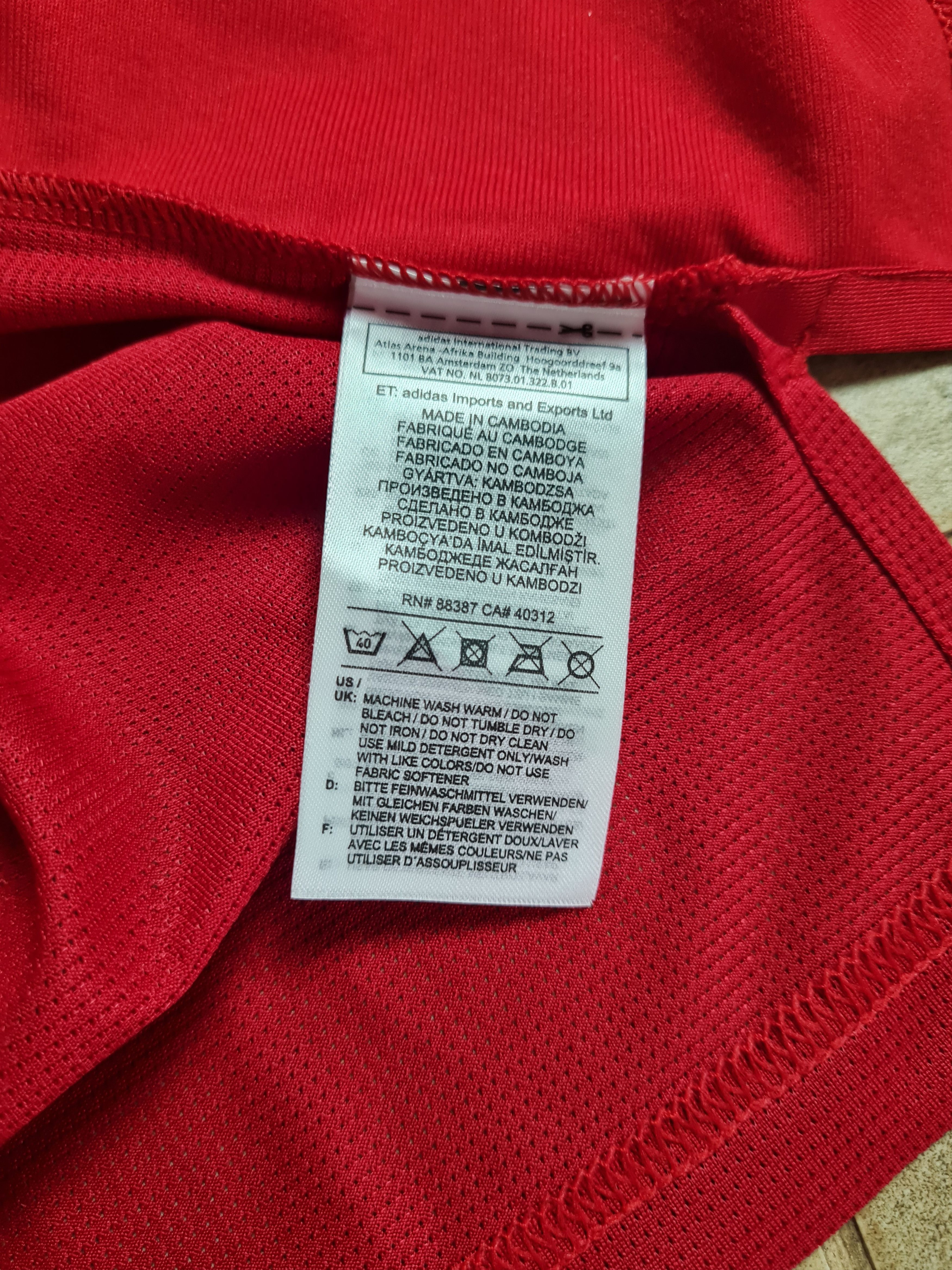 Adidas Jersey Shirt Training Adidas Wales National Football Soccer Size US S / EU 44-46 / 1 - 13 Thumbnail