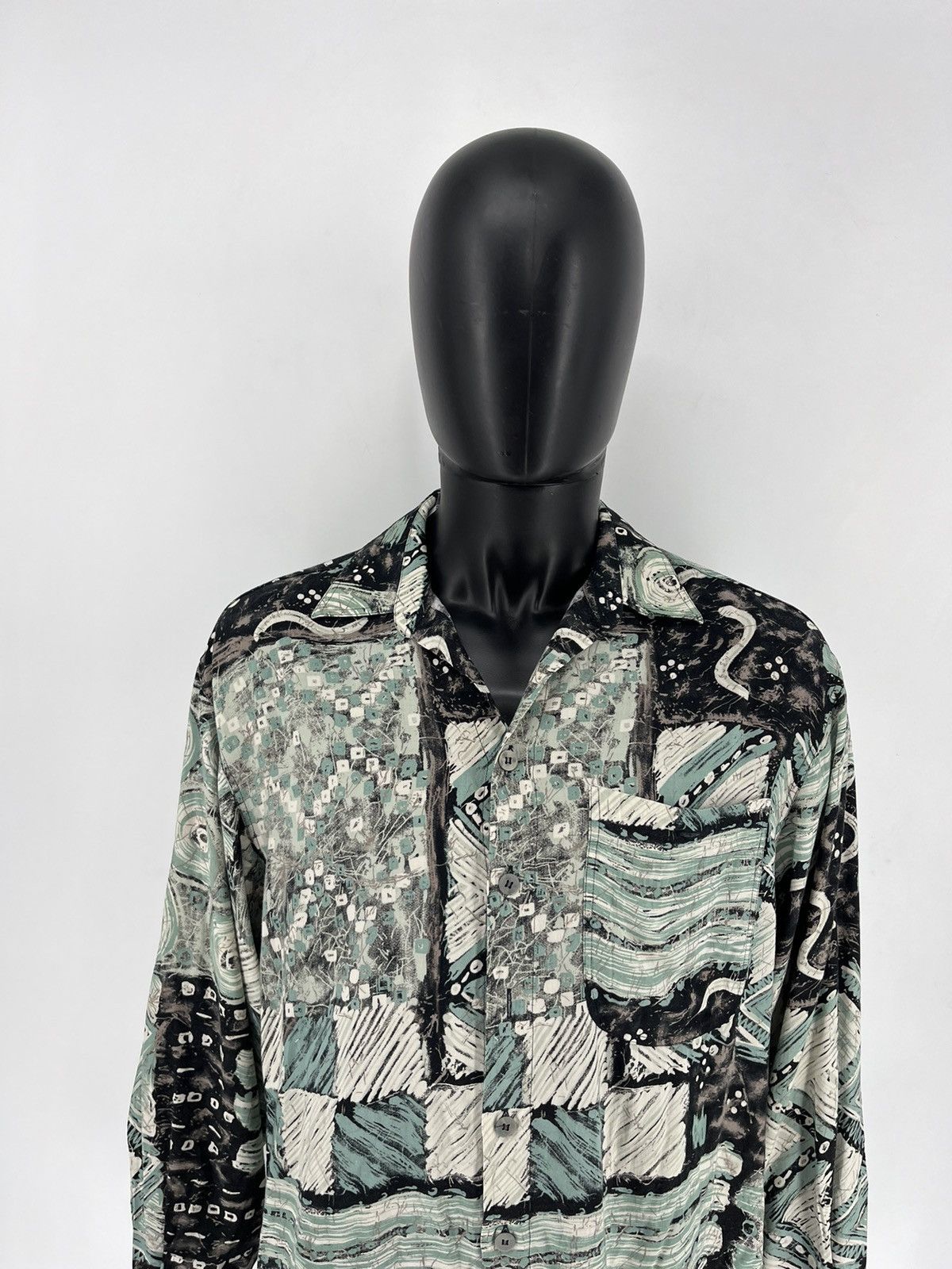 Vintage Vintage Art Streetwear Hawaiian Travis Scott style Size US L / EU 52-54 / 3 - 6 Thumbnail