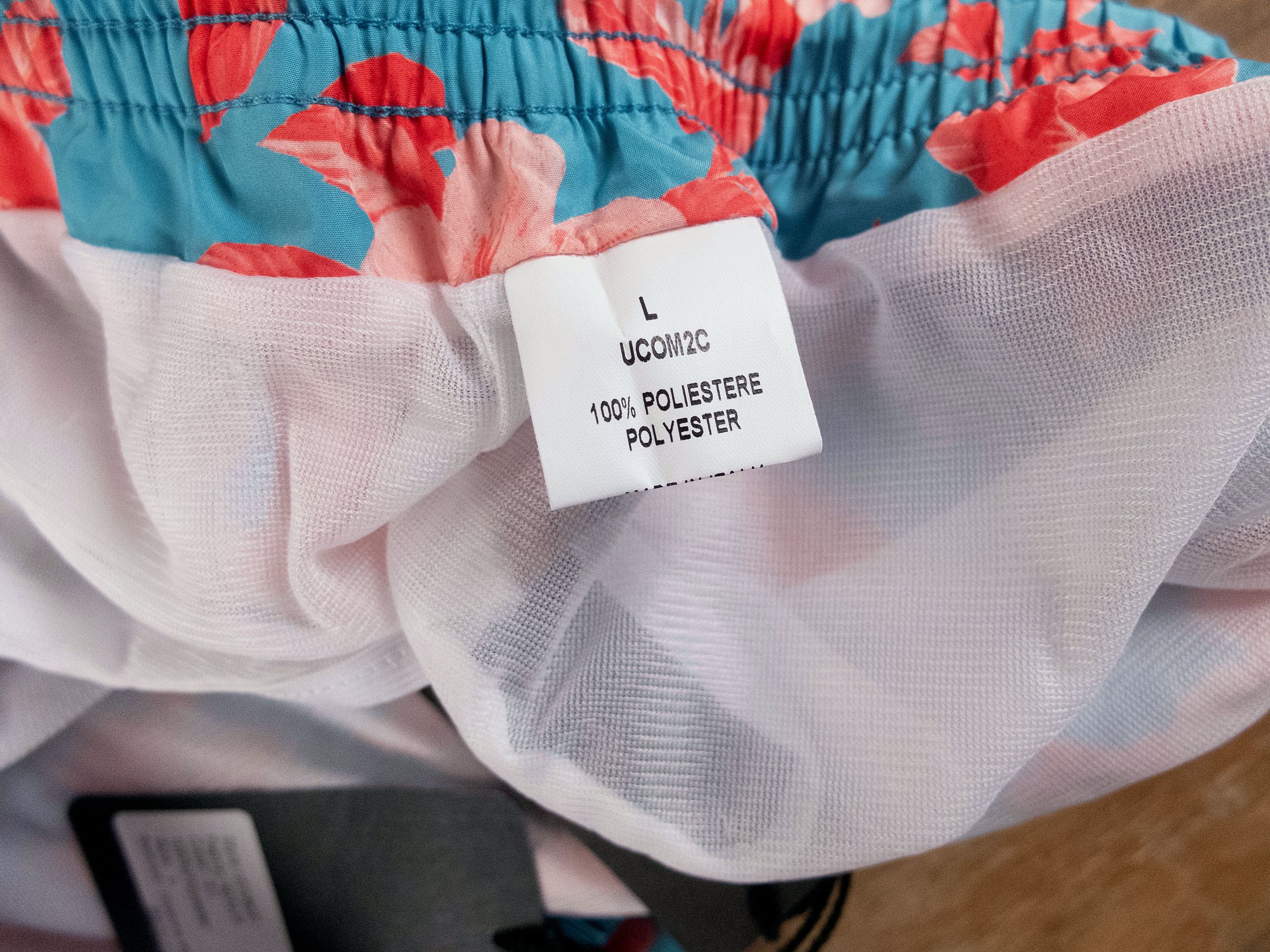 Kiton KITON Napoli blue pink floral print nylon swim shorts Large Size US 34 / EU 50 - 10 Thumbnail
