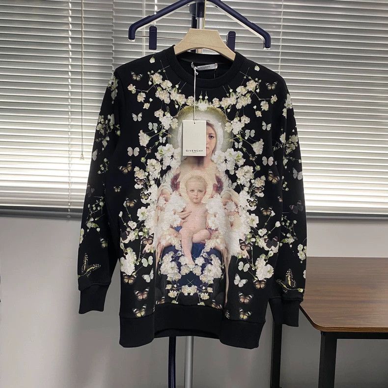 Givenchy Givenchy Ribbed combed cotton, saint mother all-over star Size US XS / EU 42 / 0 - 1 Thumbnail