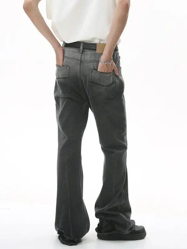 VIBE y2k fade distressed flared jeans Size US 30 / EU 46 - 4 Thumbnail