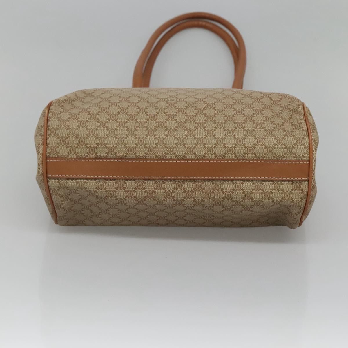Celine CELINE Macadam Canvas Tote Bag Pvc Beige Gold Size ONE SIZE - 9 Thumbnail