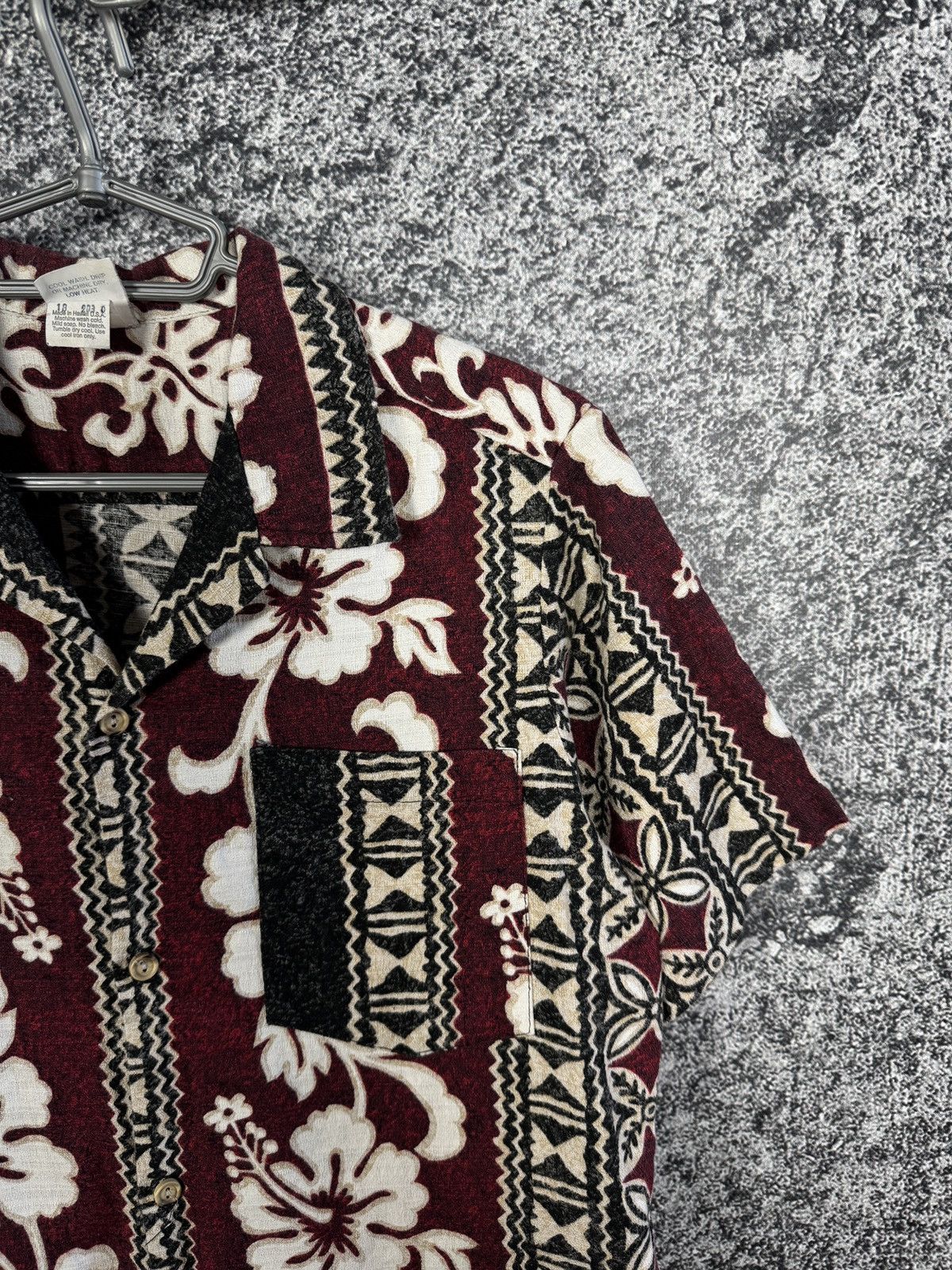 Vintage Hawaiian Short Sleeve Shirt Nui Nalu Made in USA Hawaii Sz S Size US S / EU 44-46 / 1 - 2 Thumbnail
