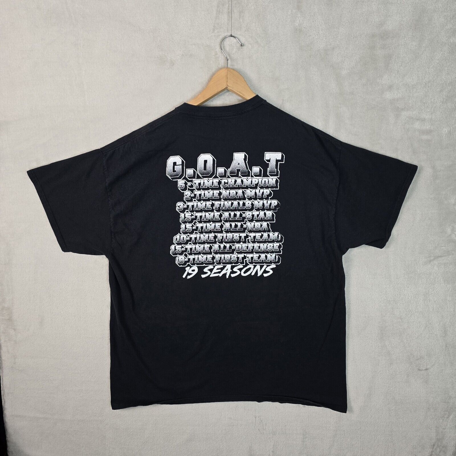 NBA San Antonio Spurs Tim Duncan G.O.A.T. Shirt XXL Vintage Y2K Size US XXL / EU 58 / 5 - 6 Thumbnail