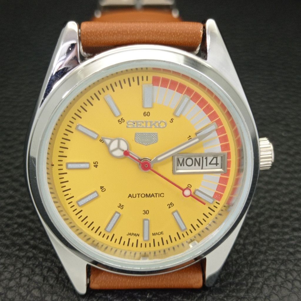 Seiko REFURBISHED VINTAGE SEIKO 5 AUTO JAPAN MENS WATCH a440732 Size 38 - 4 Thumbnail