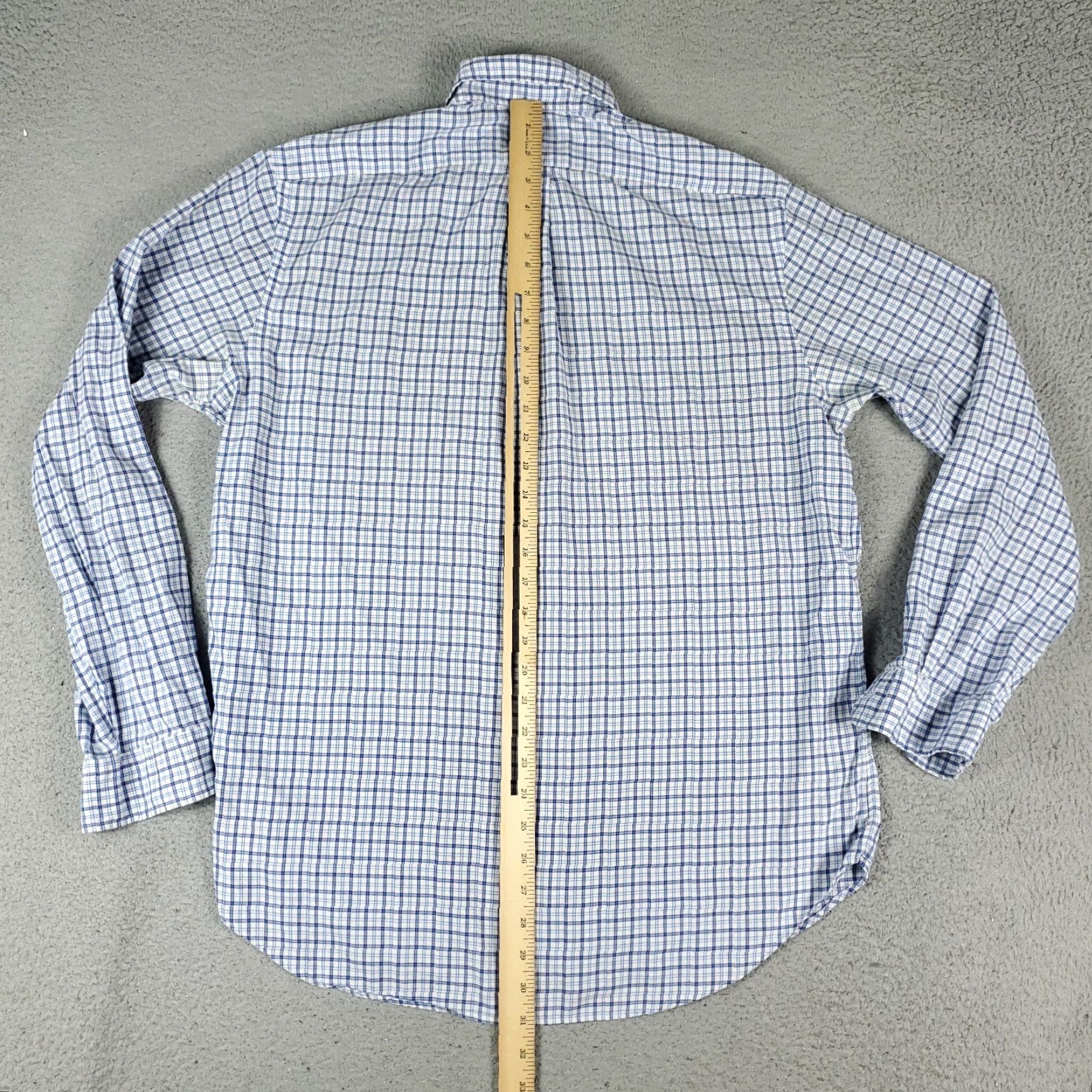 Ralph Lauren Ralph Lauren Shirt Mens Large Blue Plaid Pony Button Up Long Sleeve Casual Classic Preppy American Logo Size US L / EU 52-54 / 3 - 6 Thumbnail