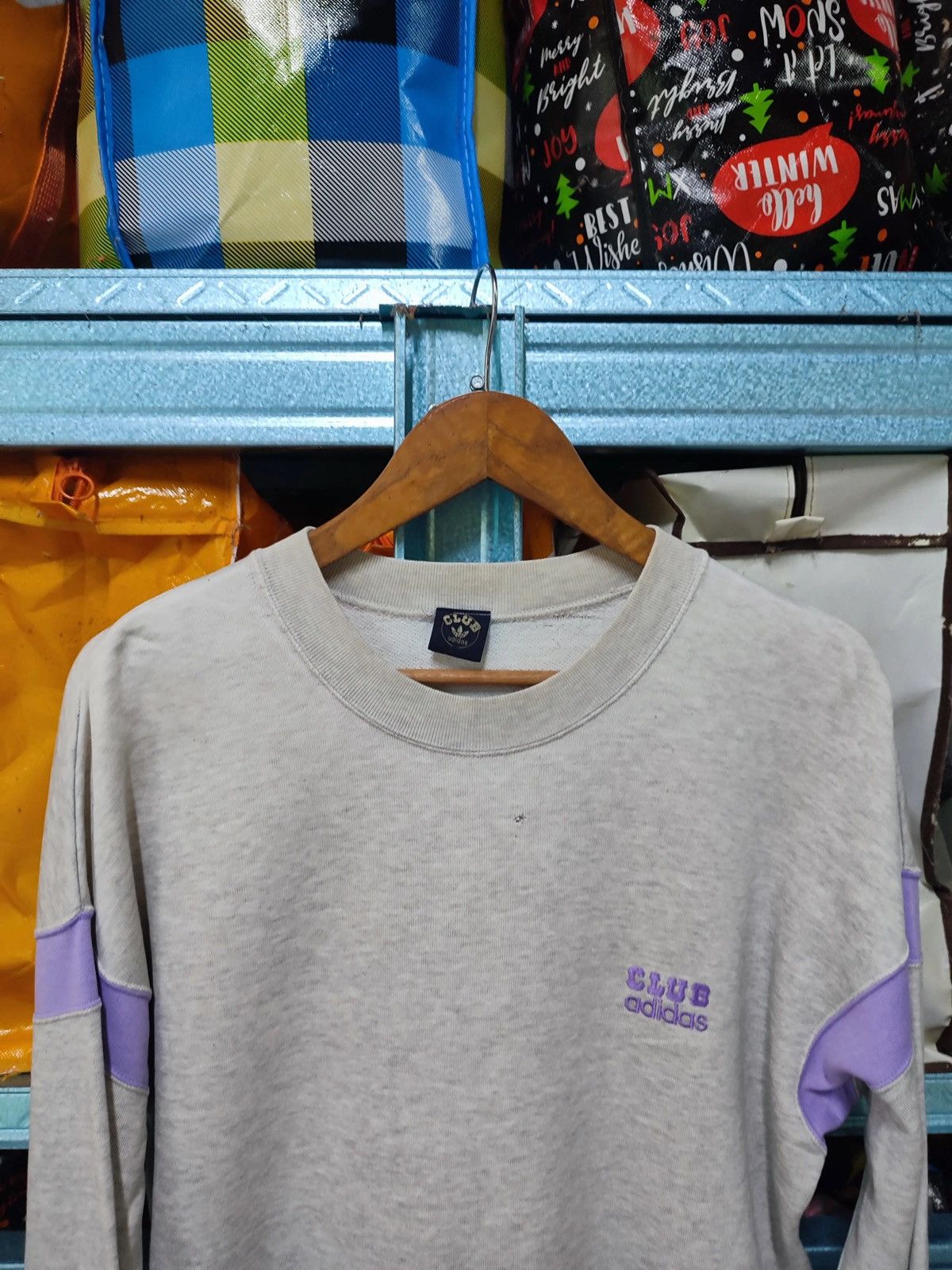 Adidas Early 2000s Adidas Club Sweatshirt – Made in Japan Size US L / EU 52-54 / 3 - 2 Thumbnail