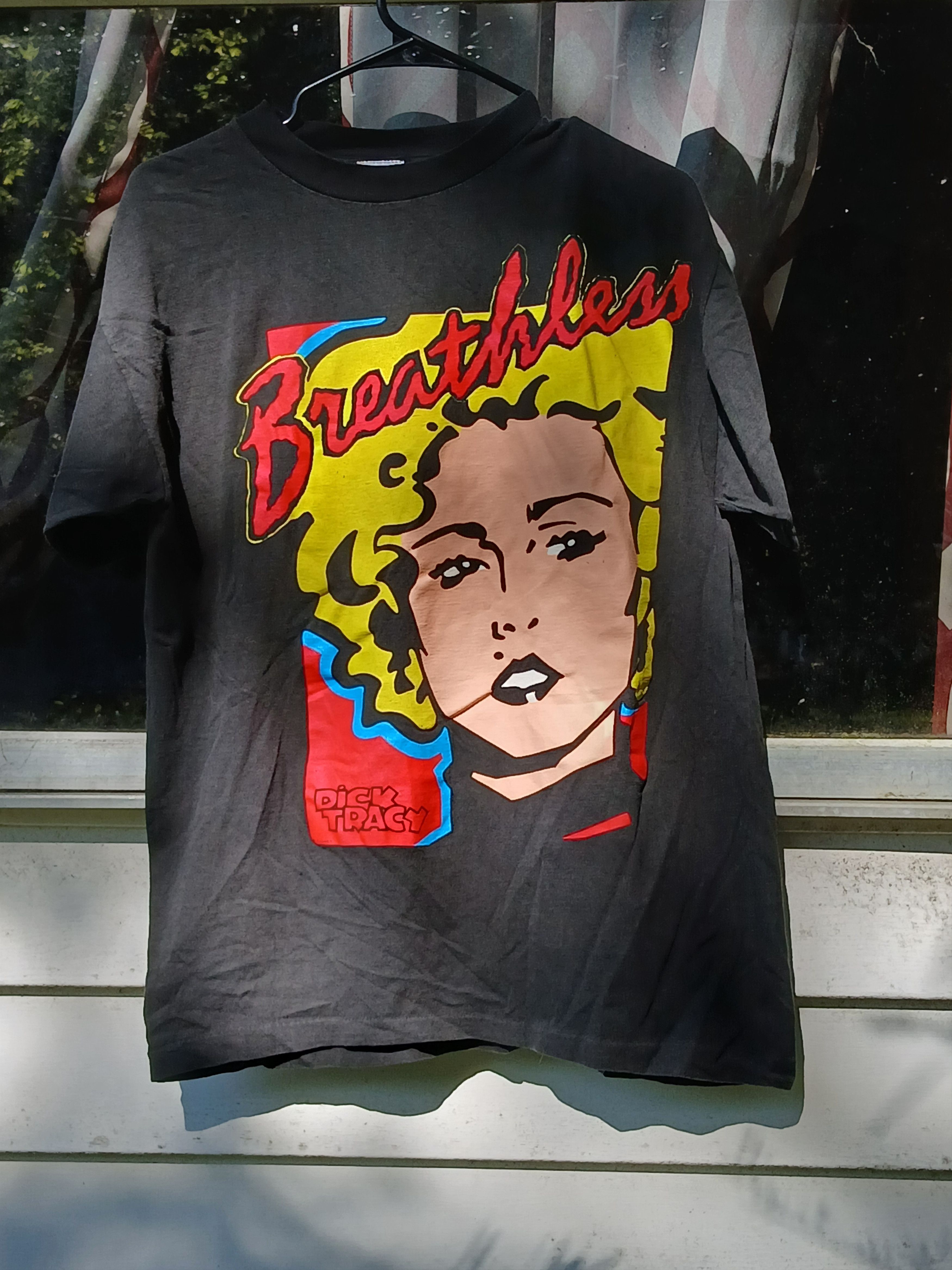 Vintage Vintage Madonna Dick Tracy Breathless Shirt Size US L / EU 52-54 / 3 - 1 Thumbnail