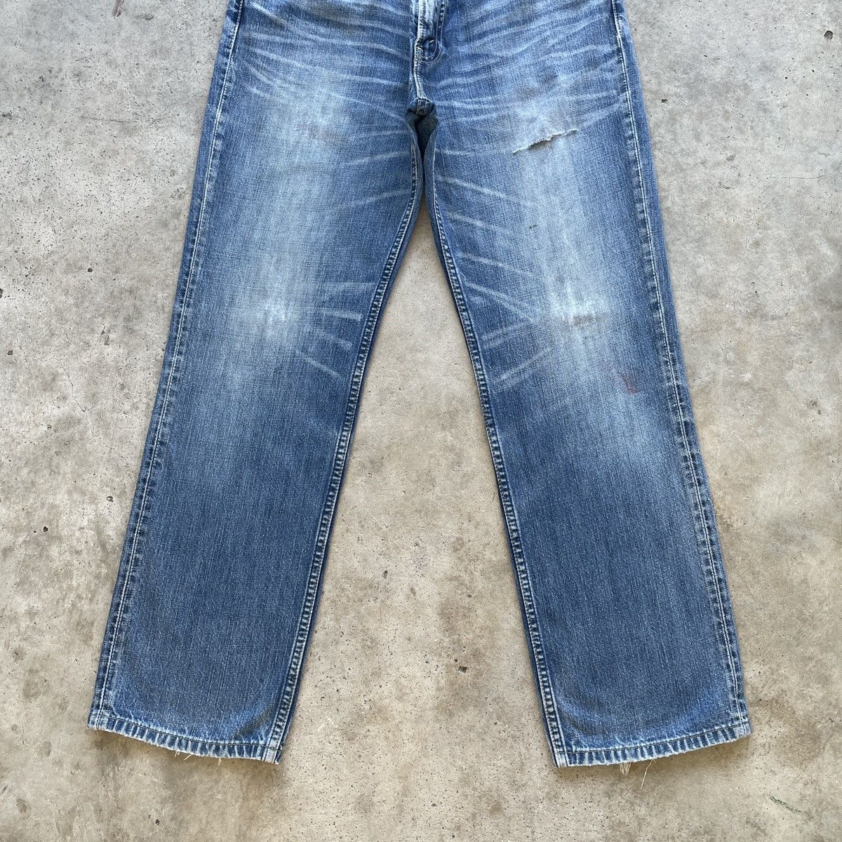 Levi's W32 Vintage Levi’s 502 Distressed Jeans Faded Denim Pants Size US 32 / EU 48 - 4 Thumbnail