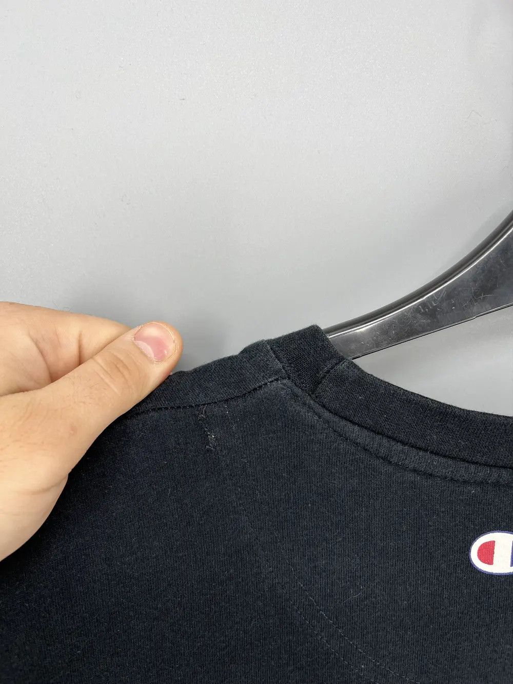 Champion Vintage Y2K Champion Big Logo T-Shirt Streetwear Style Size US XL / EU 56 / 4 - 10 Thumbnail