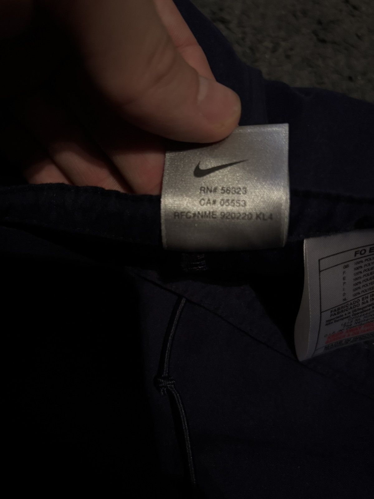 Nike × Vintage Vintage Nike Track Pants Y2K Baggy Drill Joggers Nylon Size US 34 / EU 50 - 5 Thumbnail