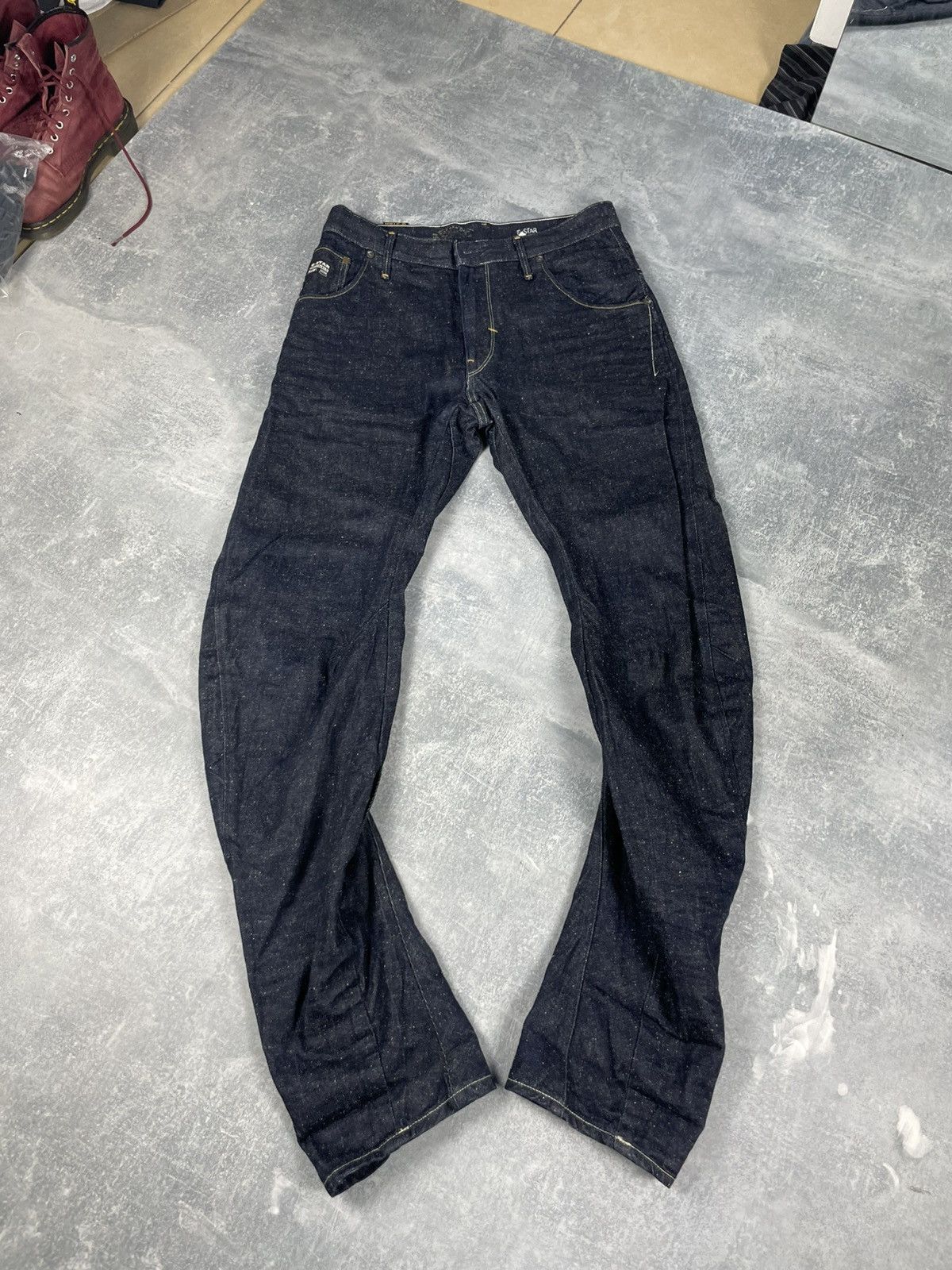 G-Star RARE G Star Raw 3D loose tapered denim cowboy japanese jeans Size US 32 / EU 48 - 3 Thumbnail