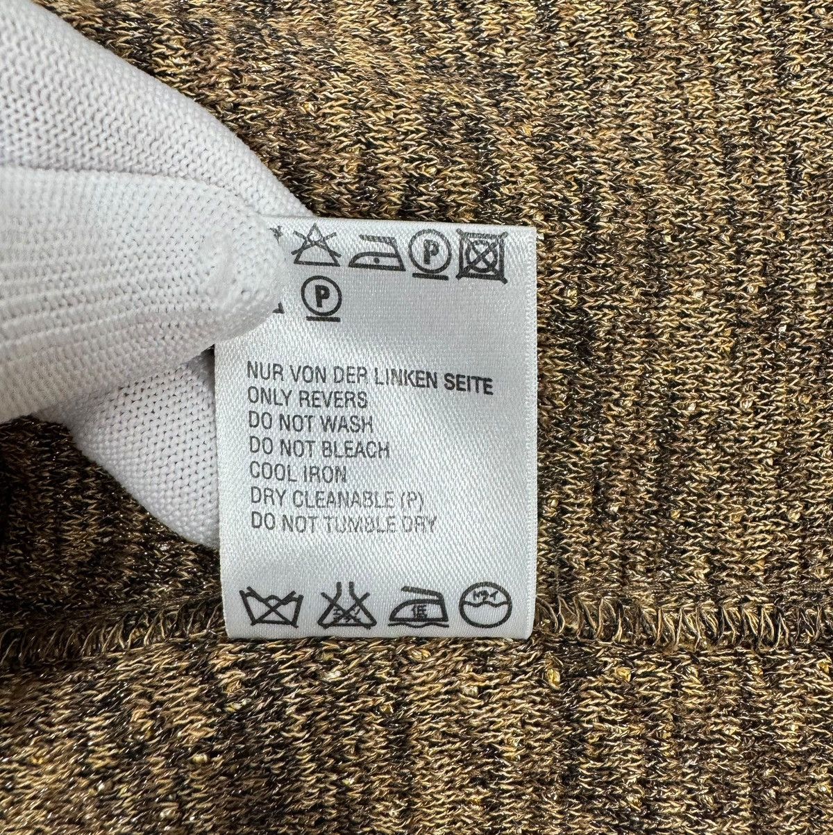Escada Escada Gold Woven Viscose Jacket Collared size DE38 IT44 Size M / US 6-8 / IT 42-44 - 17 Thumbnail