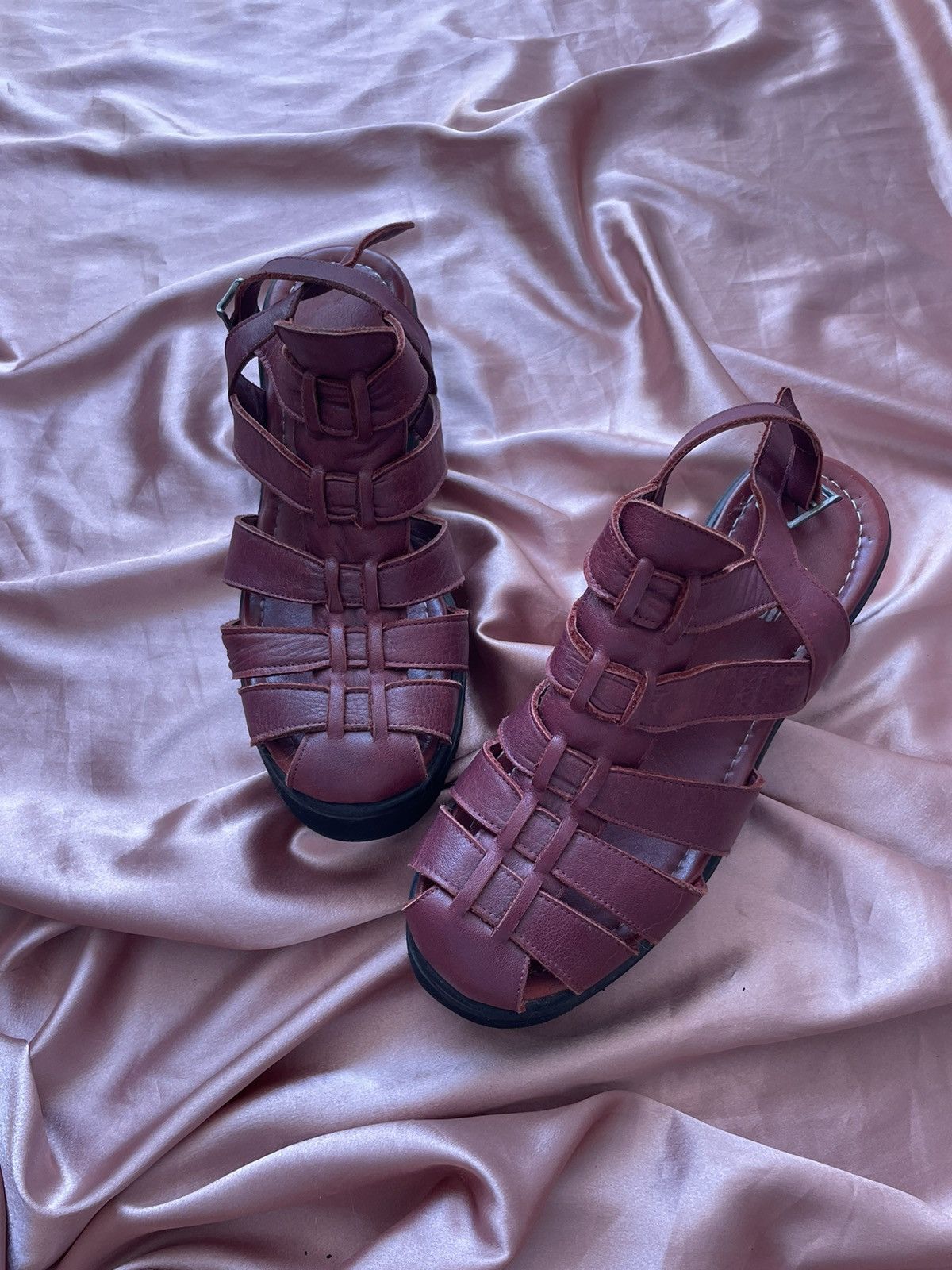 Vintage Vintage leather sandals Size US 8.5 / IT 38.5 - 9 Thumbnail