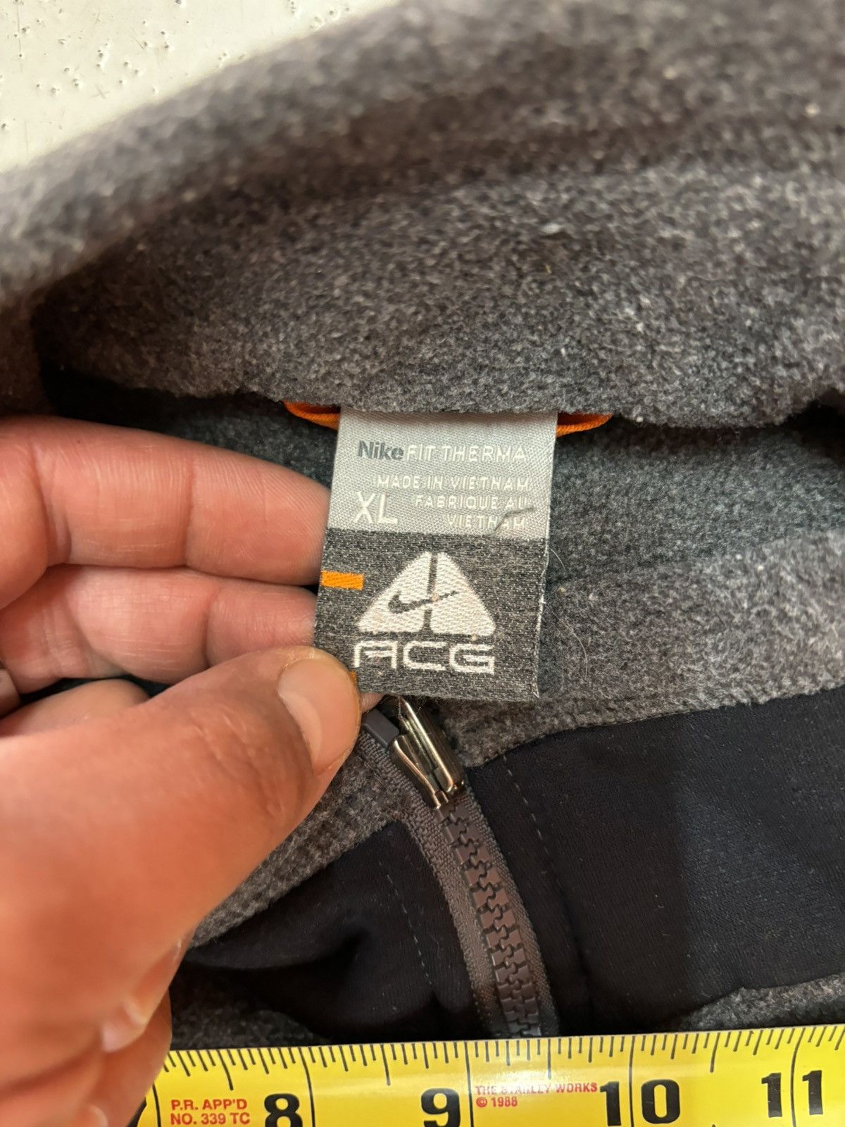 Nike × Vintage ***FINAL DROP***RARE 00s NIKE ACG TECHNICAL FLEECE ZIP UP XL Size US XL / EU 56 / 4 - 7 Thumbnail