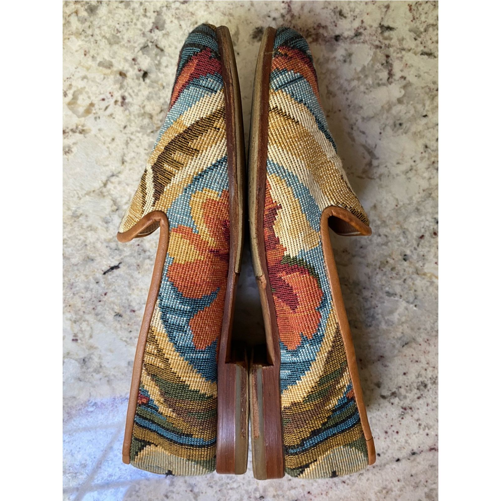 Stubbs & Wootton Stubbs & Wootton $625 Autumnal Tapestry Loafer 6.5 Size US 6.5 / IT 36.5 - 3 Thumbnail