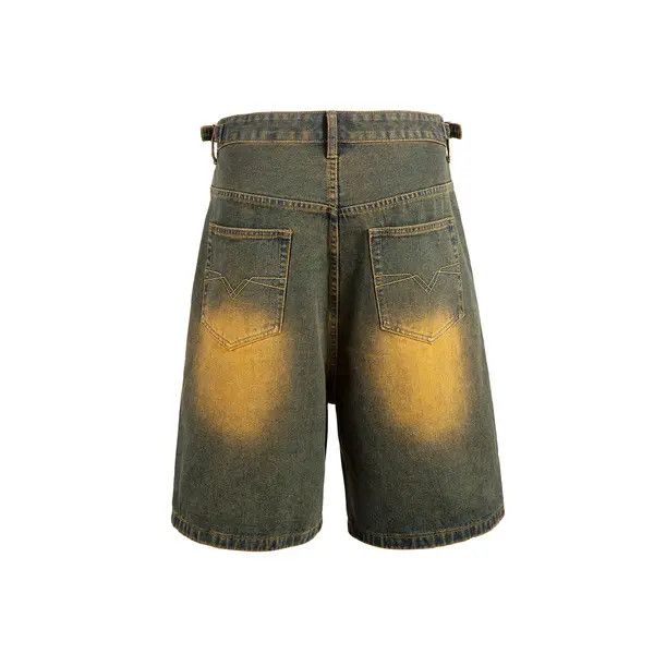 VIBE Ripped Hole Washed Yellow Mud Size US 36 / EU 52 - 6 Thumbnail