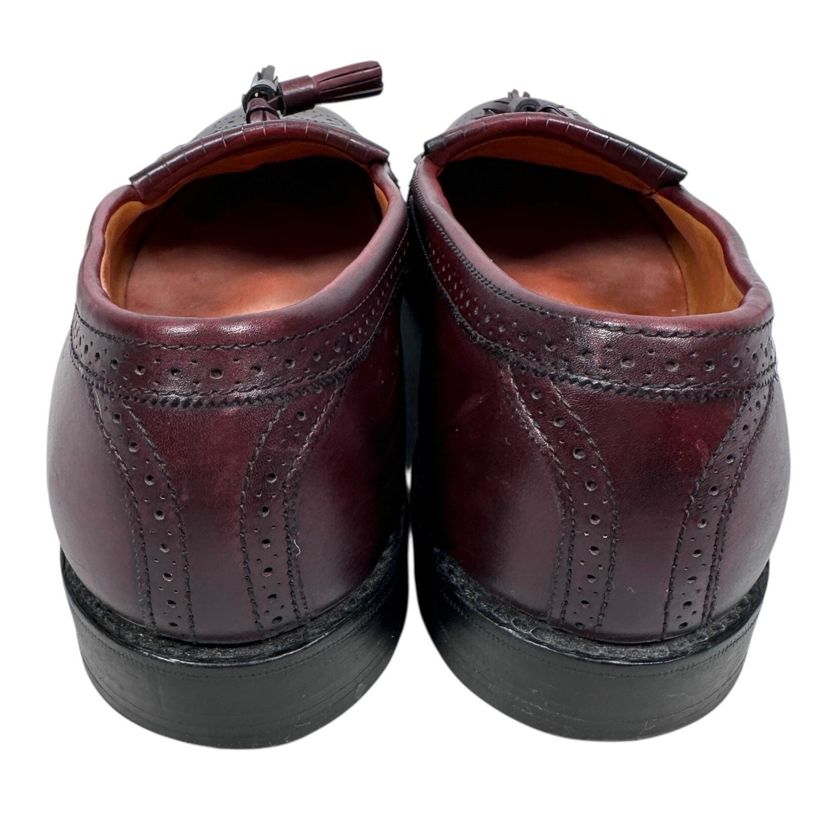 Allen Edmonds Allen Edmonds Bridgeton Kiltie Tassel Loafers Men 10 D Brown Size US 10 / EU 43 - 4 Thumbnail