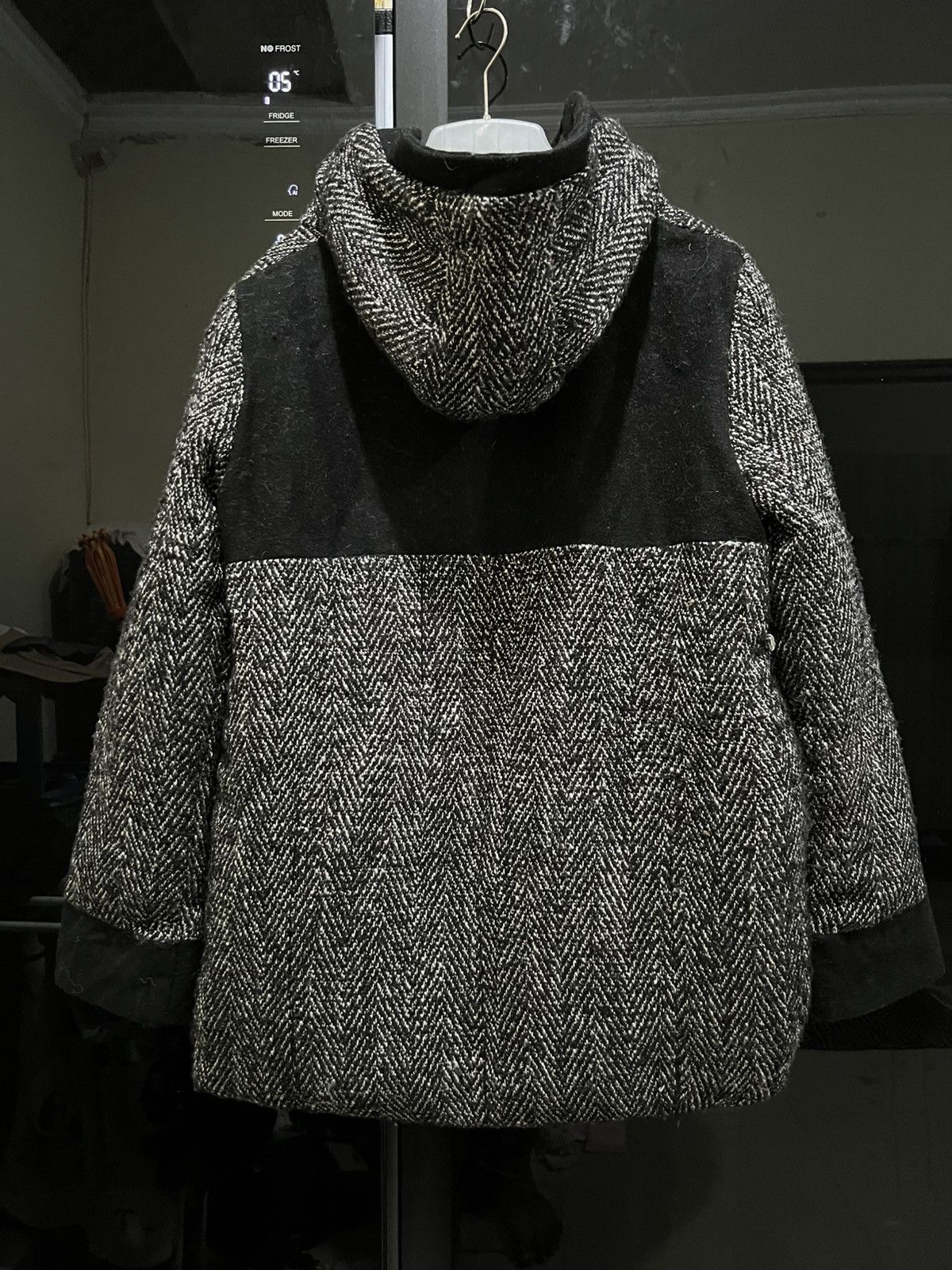 If Six Was Nine × Japanese Brand × Le Grande Bleu (L.G.B.) SLY Wool Knit Switch Down Coat Size M / US 6-8 / IT 42-44 - 4 Thumbnail