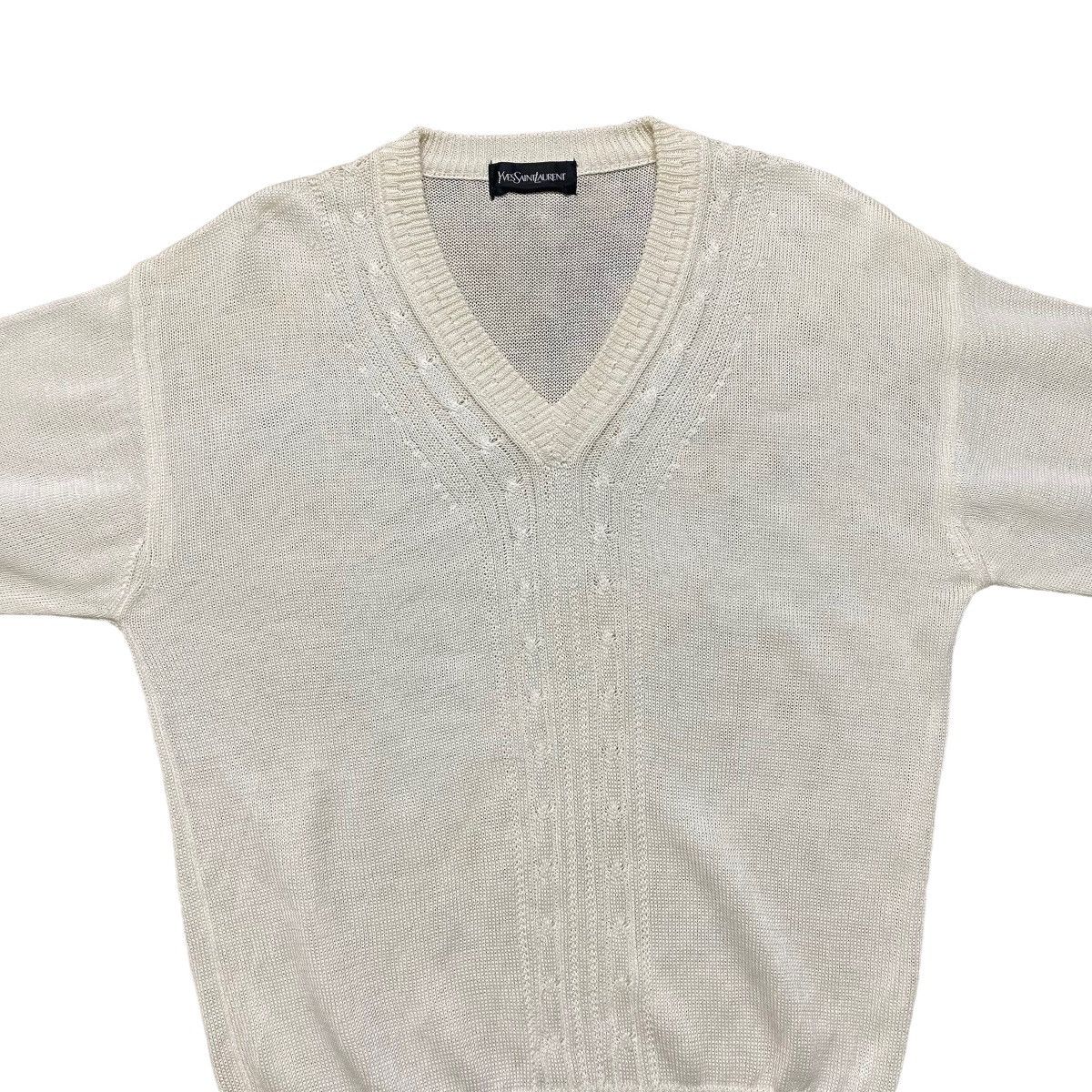 Yves Saint Laurent Vintage Yves Saint Laurent Wool Knitwear Size M / US 6-8 / IT 42-44 - 3 Thumbnail