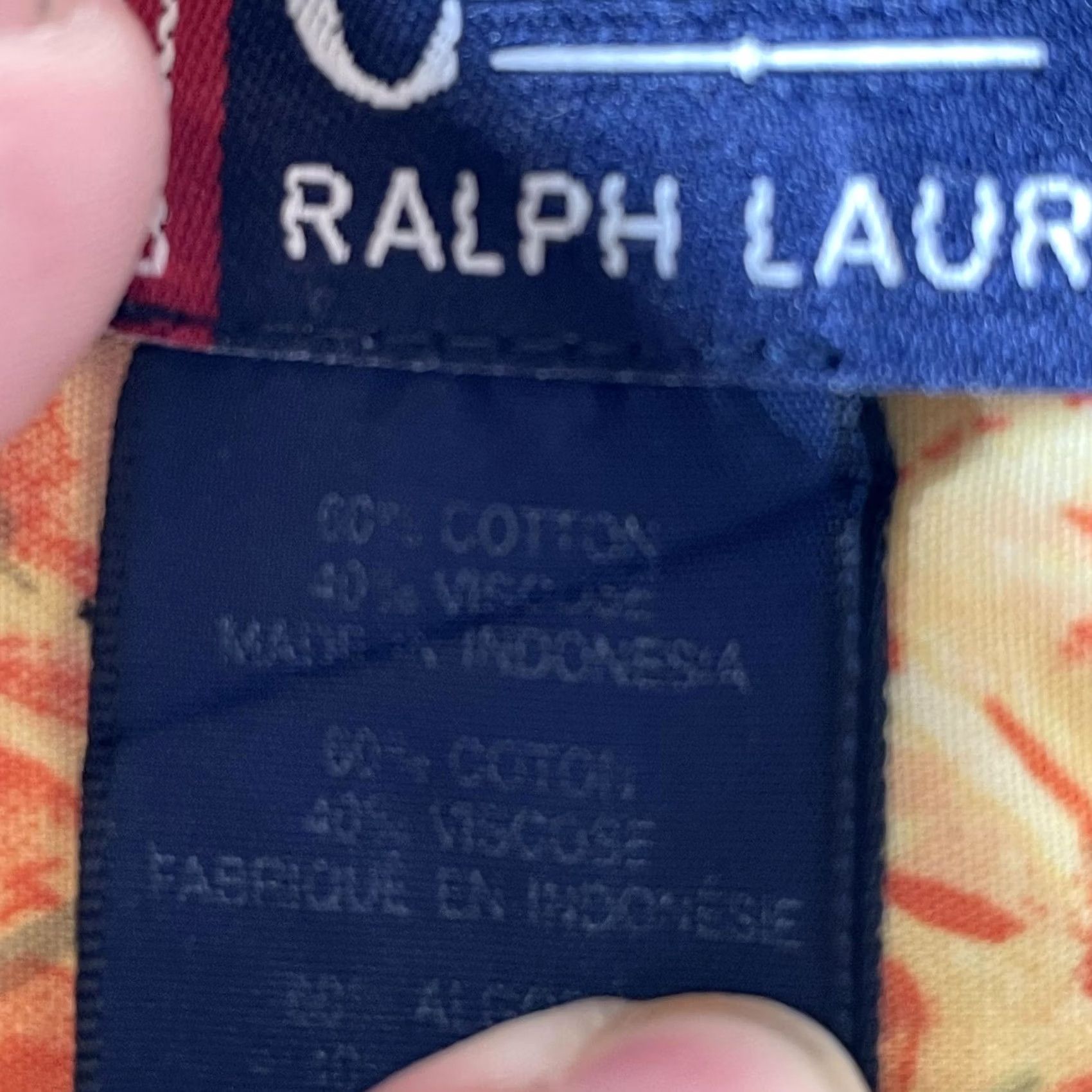 Chaps VINTAGE Chaps Ralph Lauren Shirt Mens Medium Hawaiian Pineapple Golf Print Short Sleeve Size US M / EU 48-50 / 2 - 3 Thumbnail