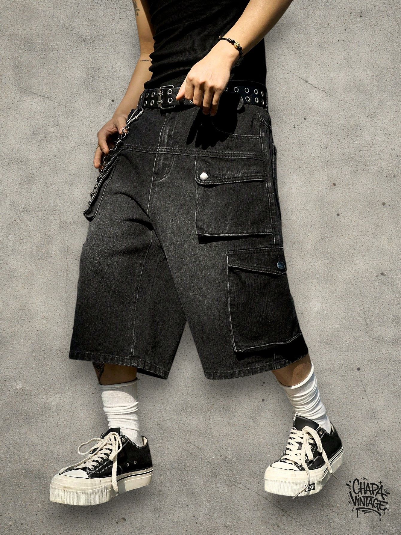 Vintage Ripped opium shorts Size US 32 / EU 48 - 4 Thumbnail