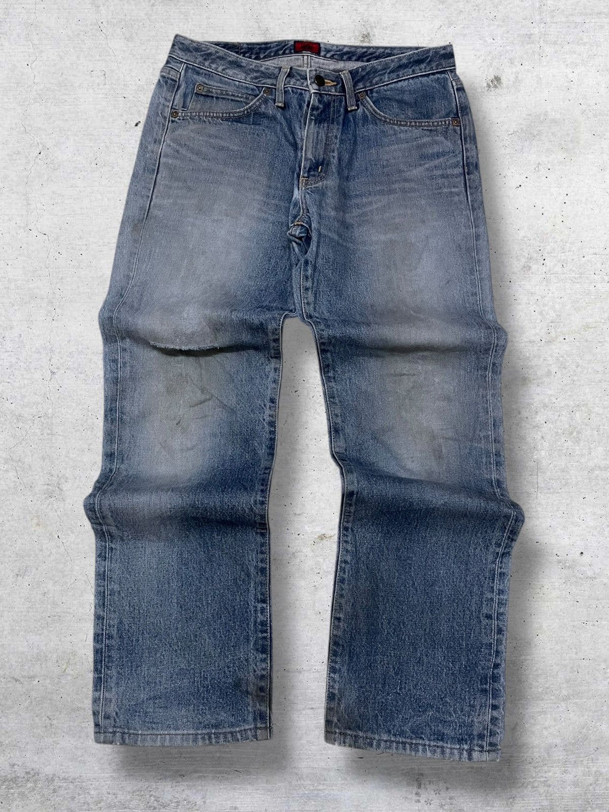 Edwin VINTAGE EDWIN 503 90S OG JAPAN DESIGNER DIRTY OLD DENIM Size US 32 / EU 48 - 1 Thumbnail