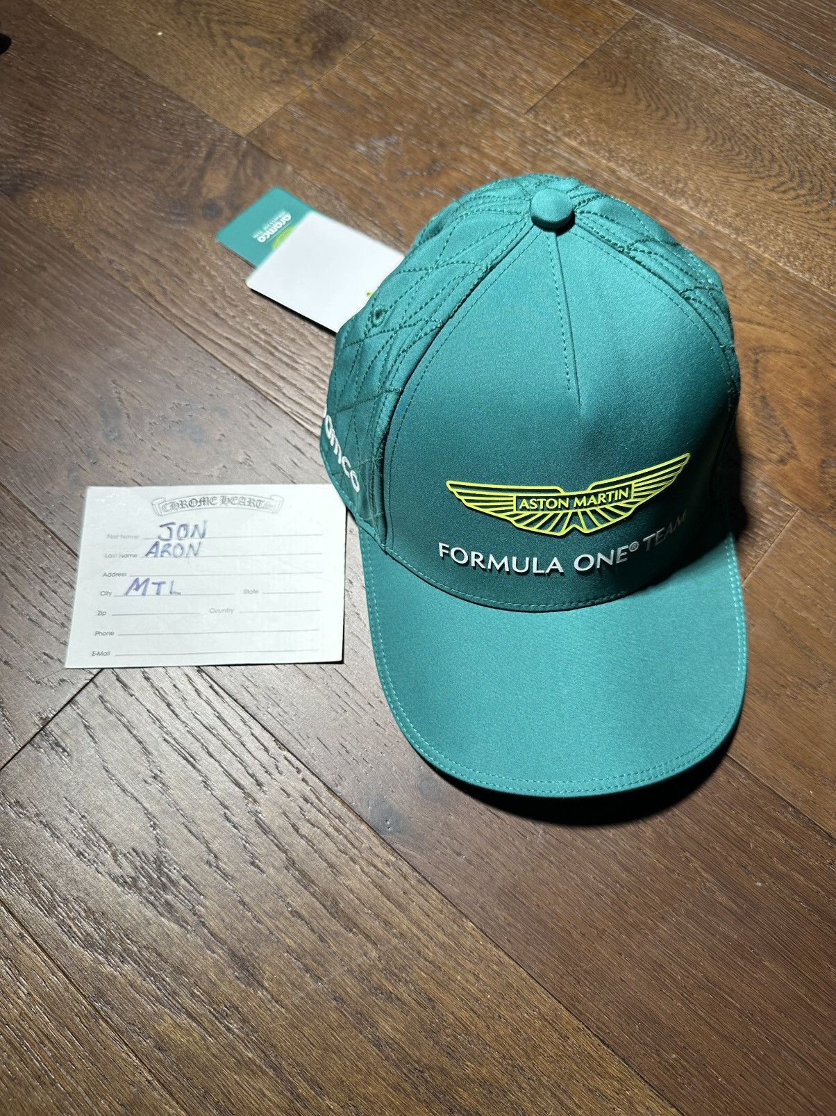 Formula 1 Aston Martin F1 Cap Size ONE SIZE - 1 Thumbnail