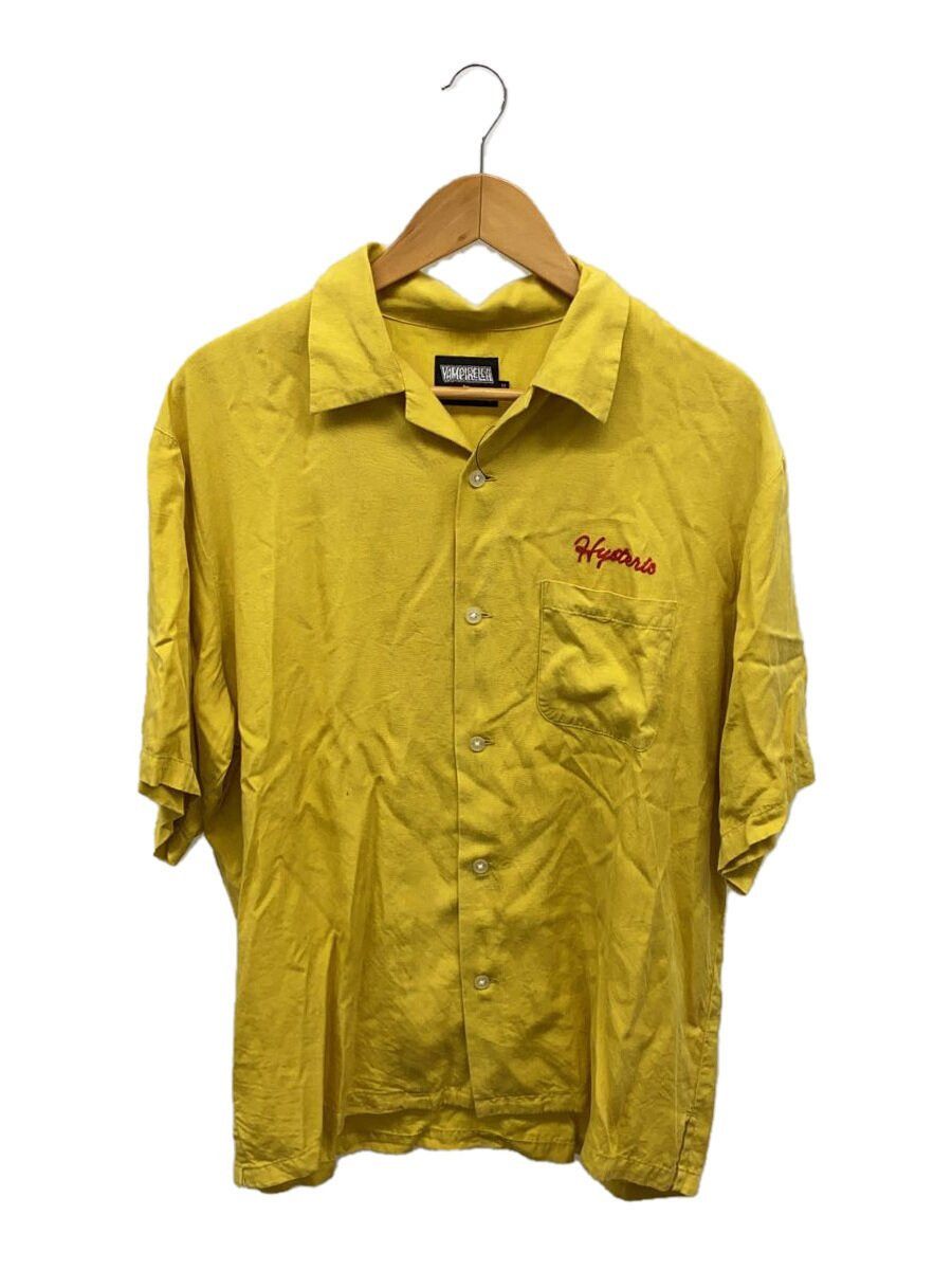 Hysteric Glamour Hysteric Glamour Rayon Short-Sleeved Shirt Yellow Size US XL / EU 56 / 4 - 1 Thumbnail
