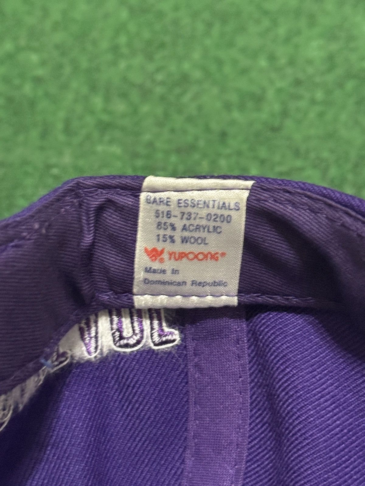 Yupong Vintage Snapple Grapeade Wool Sopranos 90s Snapback Hat Size ONE SIZE - 6 Thumbnail